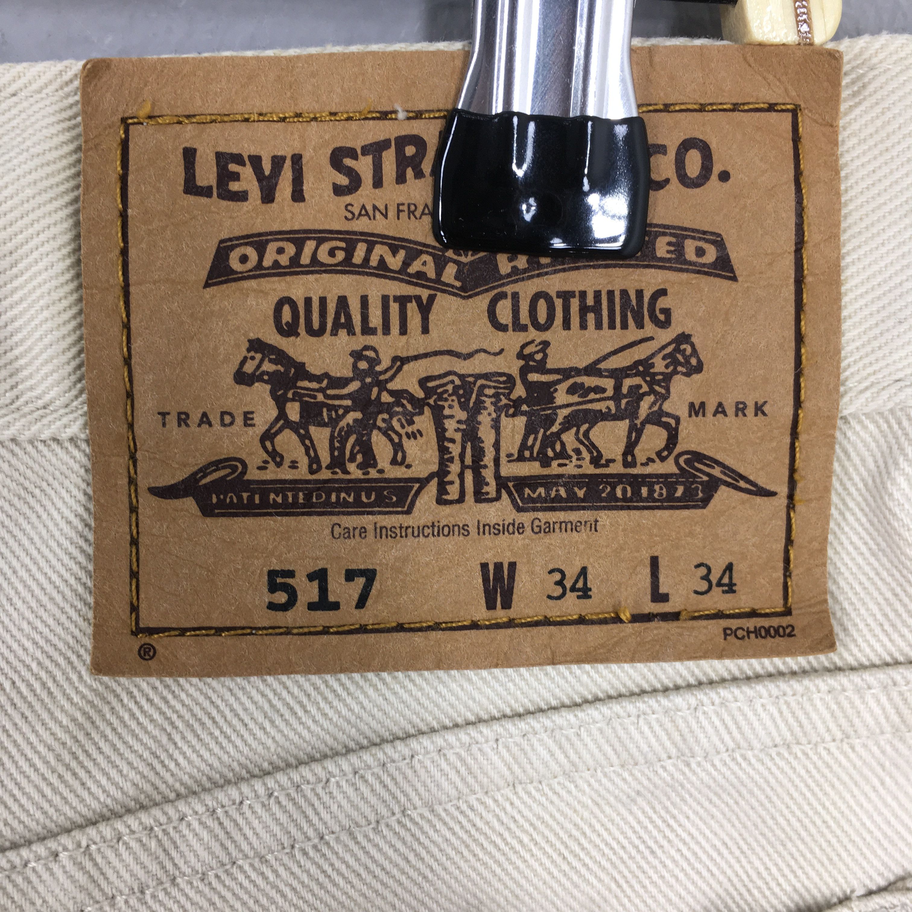 Levi's Size 31x32 Vintage Levi's 517 Stonewash Bootcut Jeans S1026 Size 31" - 11 Thumbnail