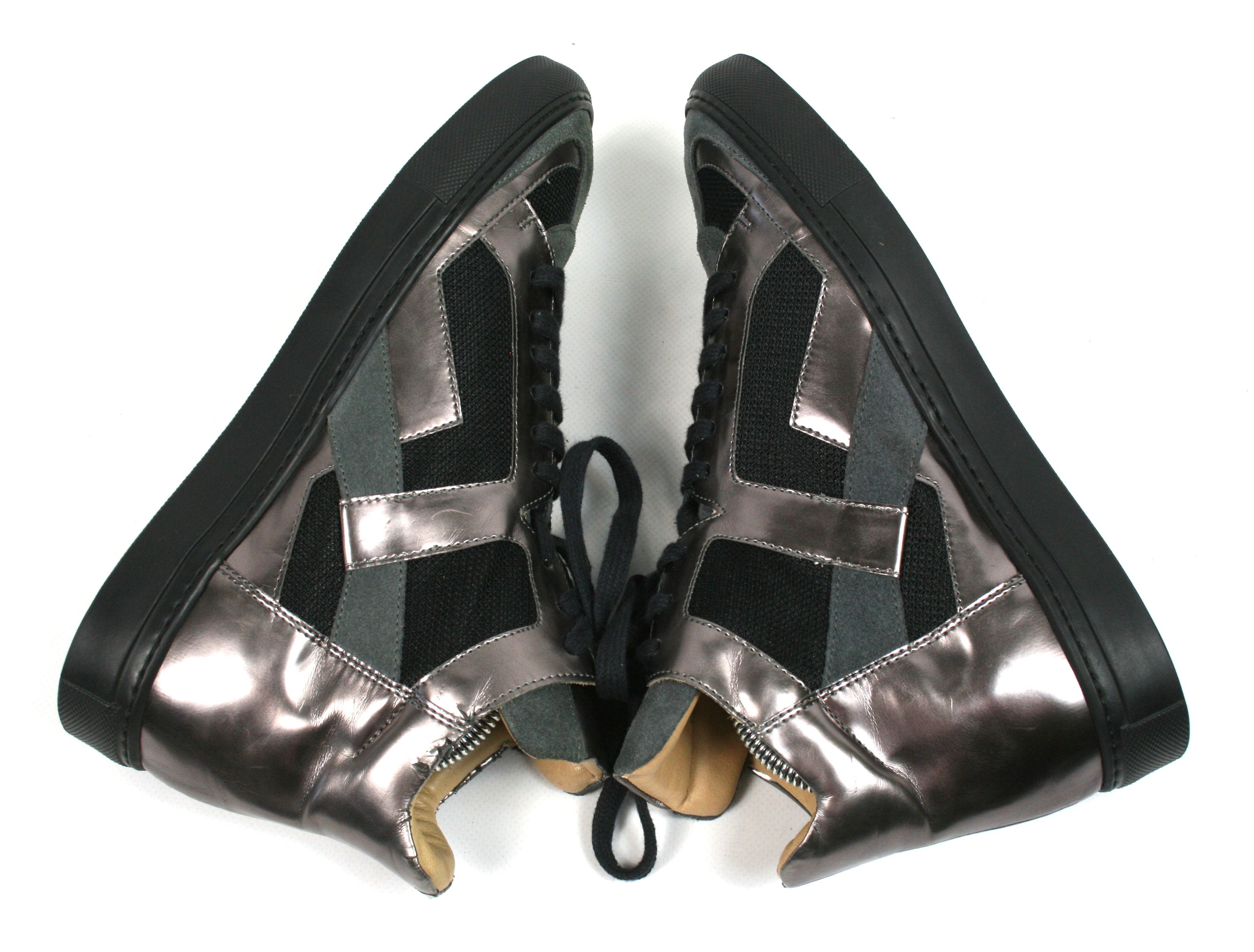 Maison Margiela MM6 High Top Sneakers Size US 9 / IT 39 - 6 Thumbnail