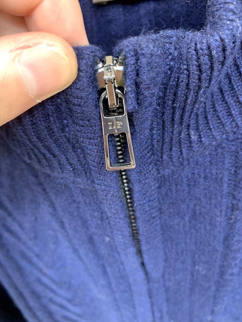 Loro Piana LORO PIANA Lingling full zipper wool cashmere sweater coat Size US L / EU 52-54 / 3 - 9 Thumbnail