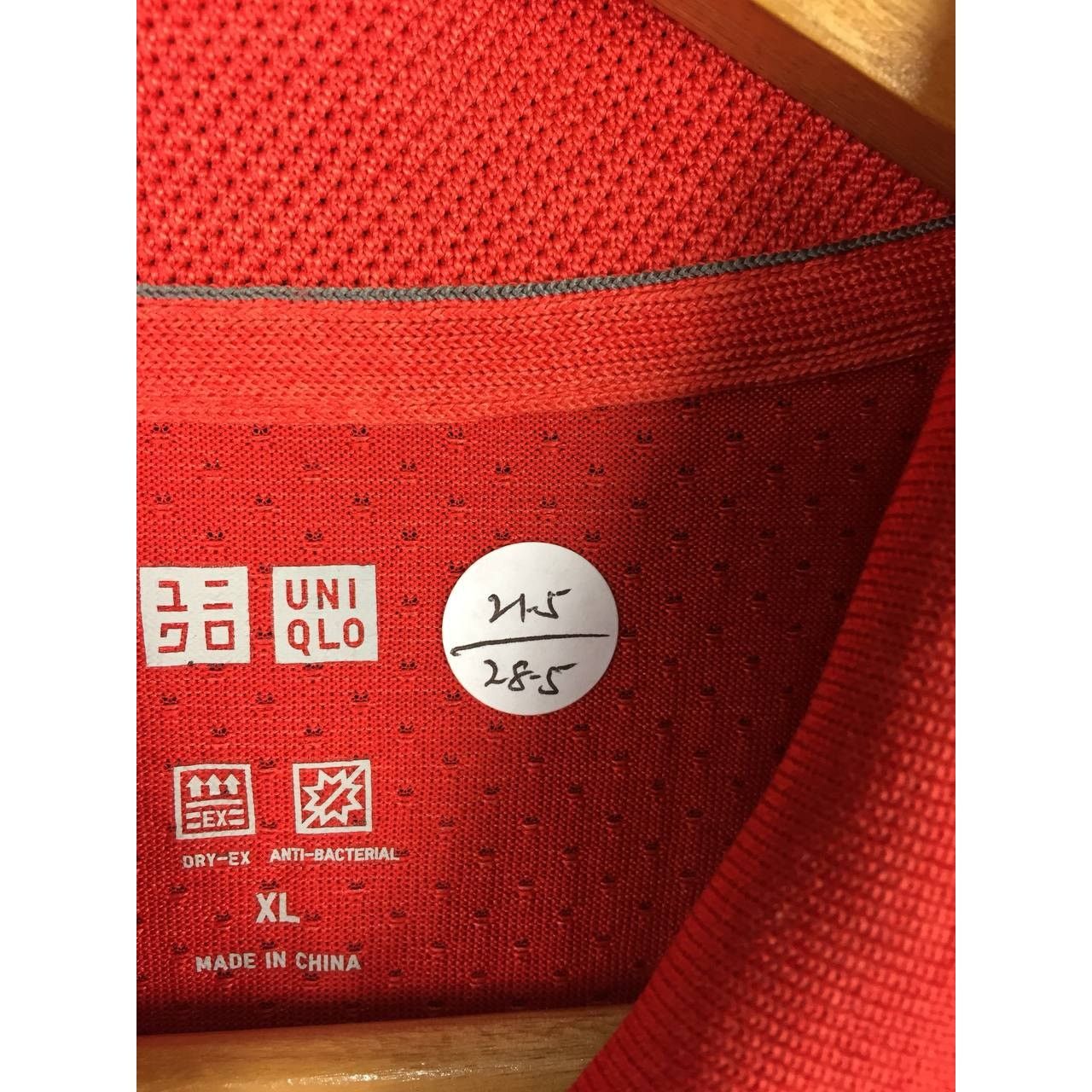Japanese Brand × Uniqlo Uniqlo DRY-EX Anti-Bacterial Short Sleeve Polo Tee Size L Size US L / EU 52-54 / 3 - 10 Thumbnail