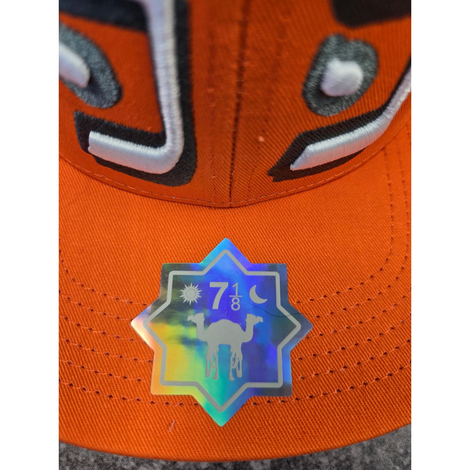 murd333r.fm Murd333rfm. Chop333r Orange Fitted Hat Size 7 1/8 NWT RARE! Size ONE SIZE - 2 Thumbnail
