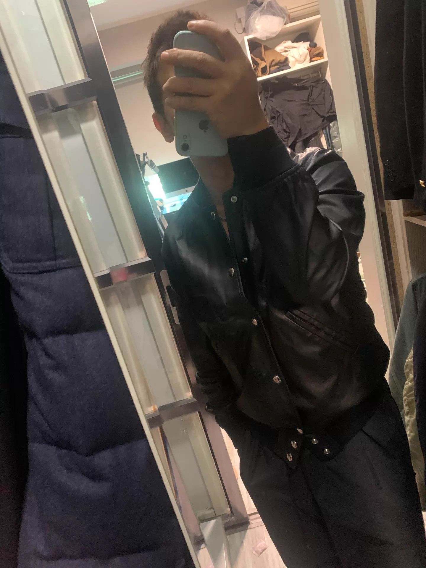 Givenchy Givenchy 5-Point Star Leather Jacket Sheepskin 48 Size US M / EU 48-50 / 2 - 9 Thumbnail