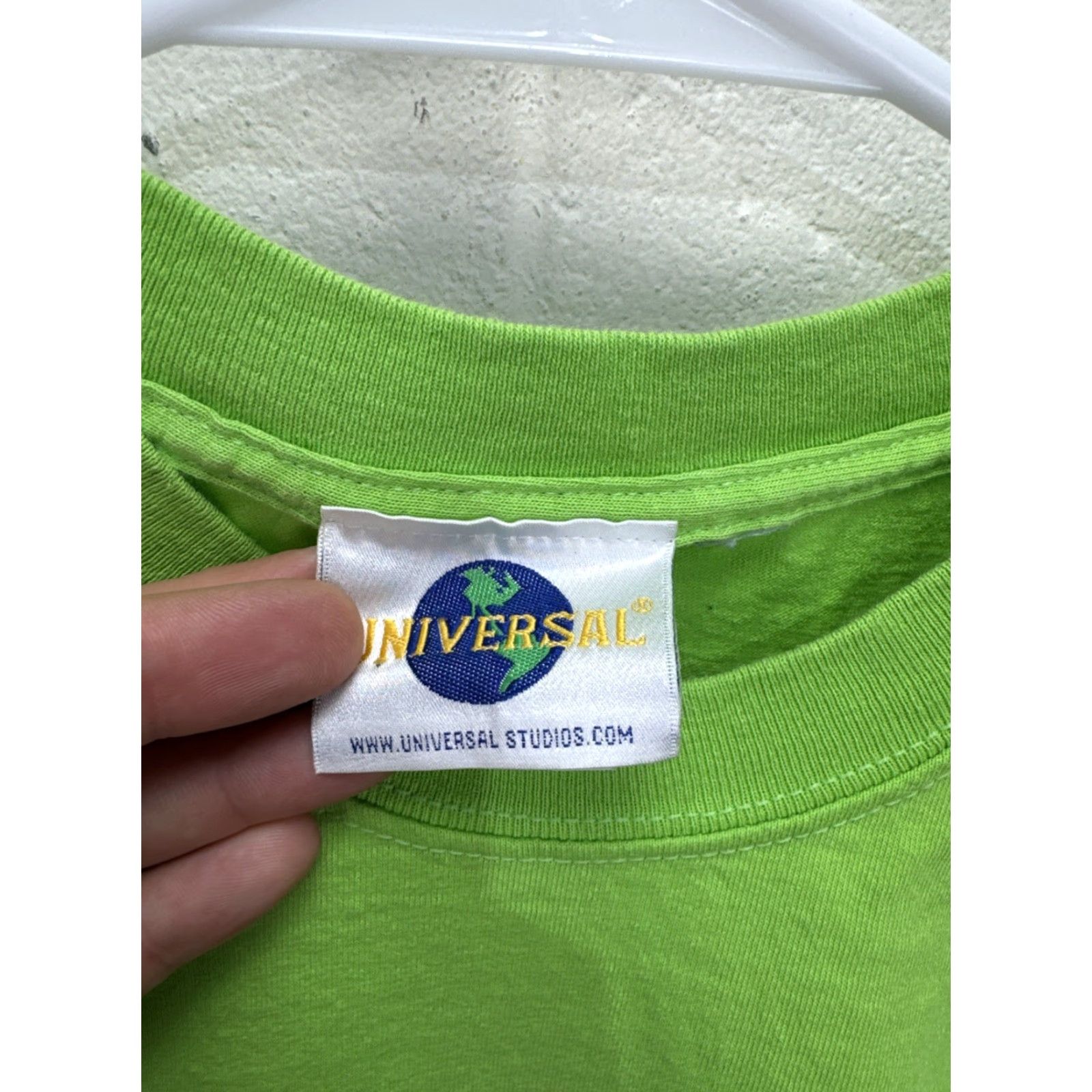 Vintage Vintage Universal Studios Men in Black MIB Alien Green T Shirt Made USA Large Size US L / EU 52-54 / 3 - 3 Thumbnail
