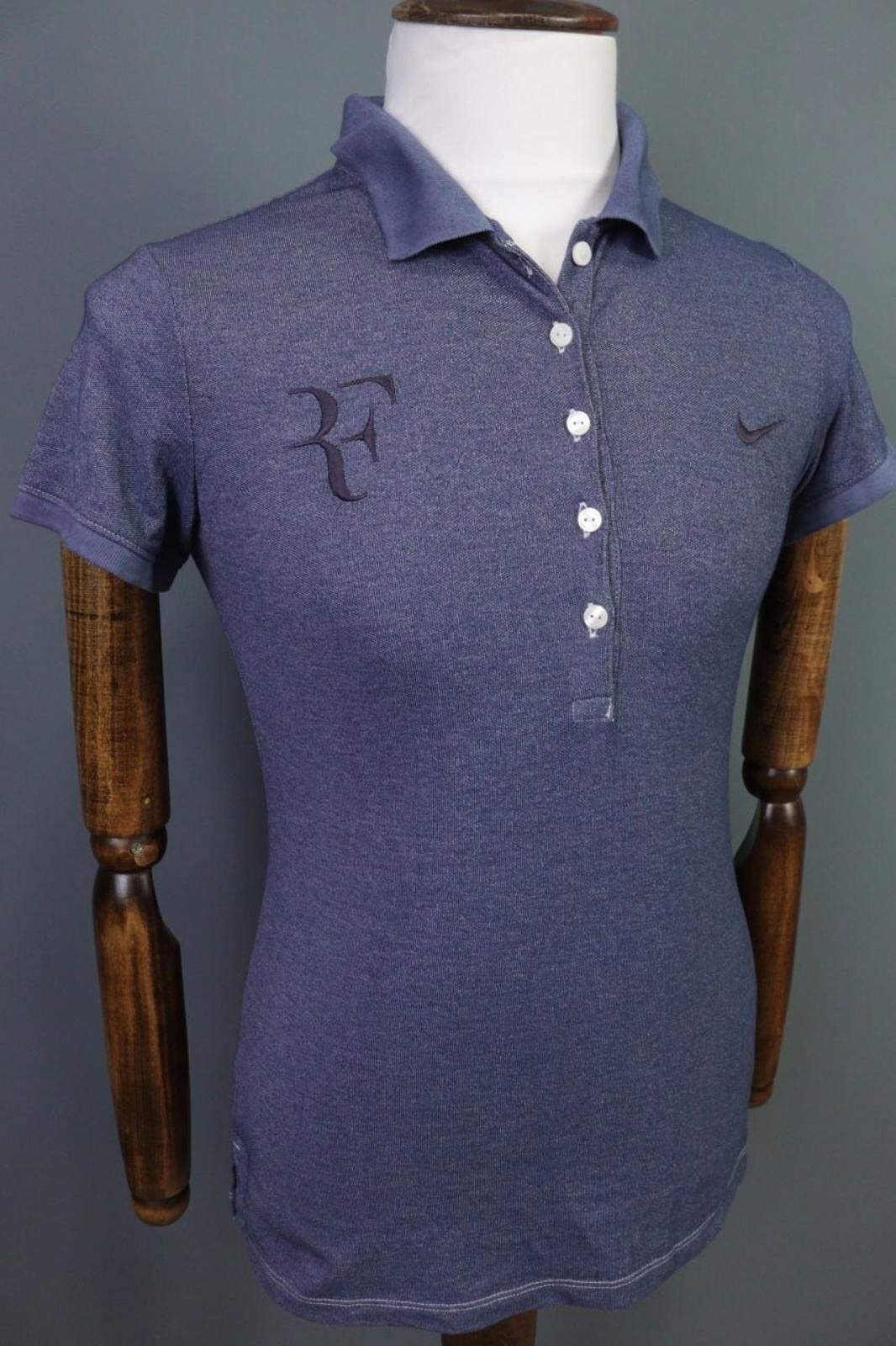 Nike Men Nike Roger Federrer RF Logo Polo T-Shirt Size S Size US S / EU 44-46 / 1 - 6 Thumbnail