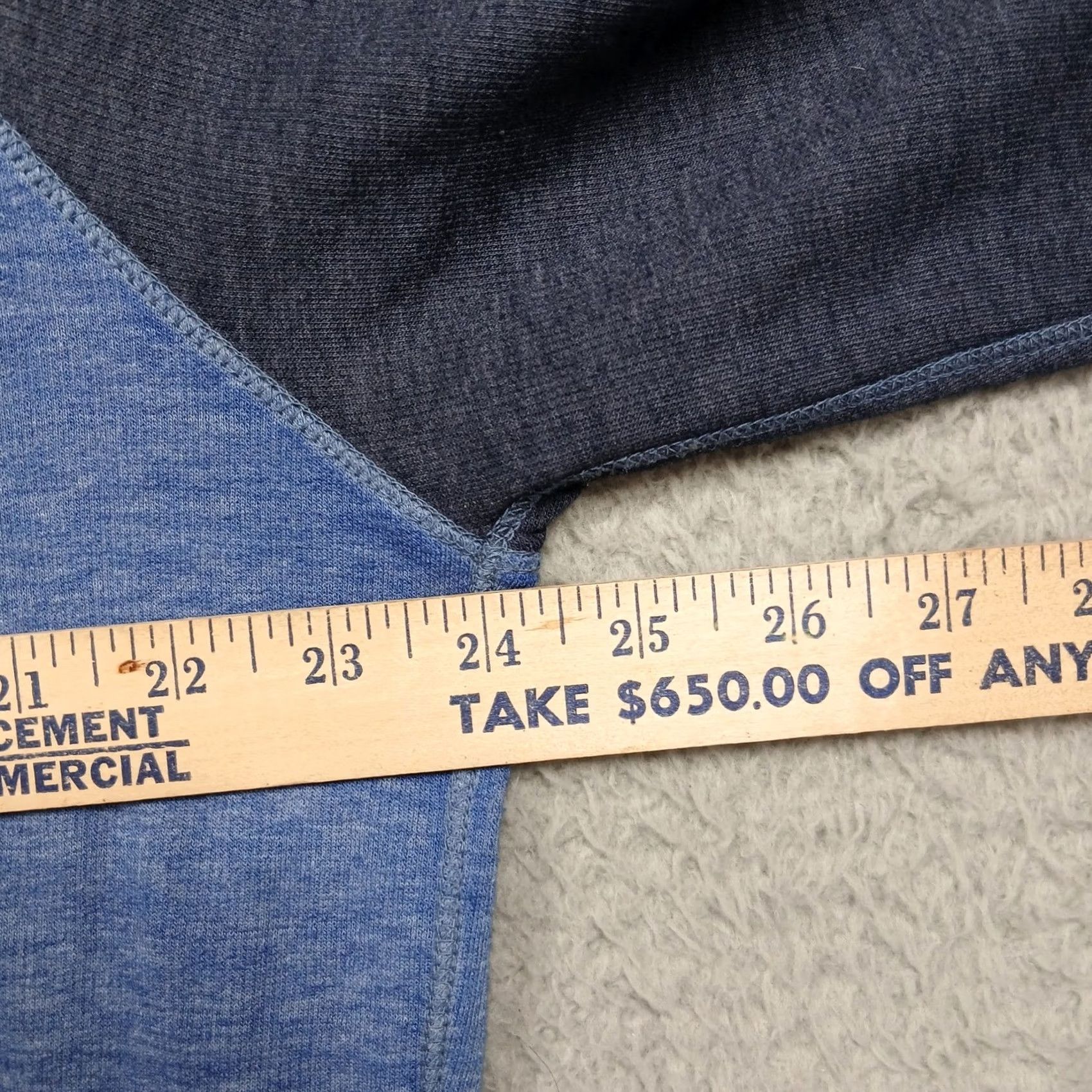 Lucky Brand Lucky Brand Woodstock Sweatshirt Mens XL Blue Graphic Raglan Pullover Crew Size US XL / EU 56 / 4 - 6 Thumbnail