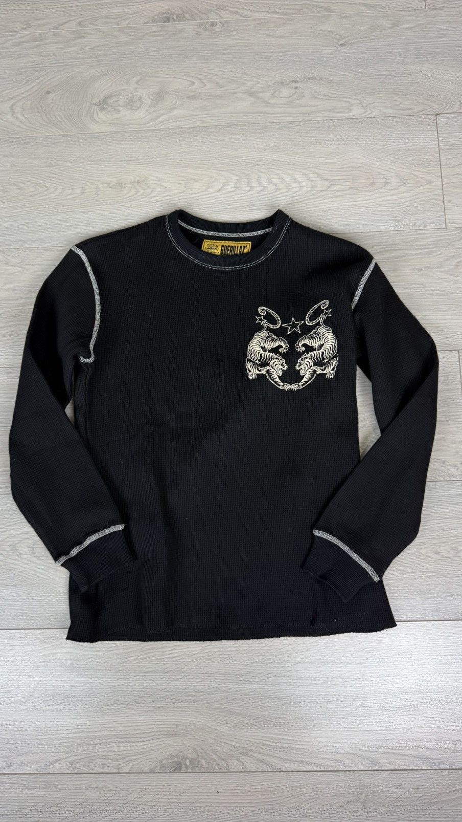 Corteiz Corteiz long sleeve tiger waffle sweatshirt Size US M / EU 48-50 / 2 - 3 Thumbnail
