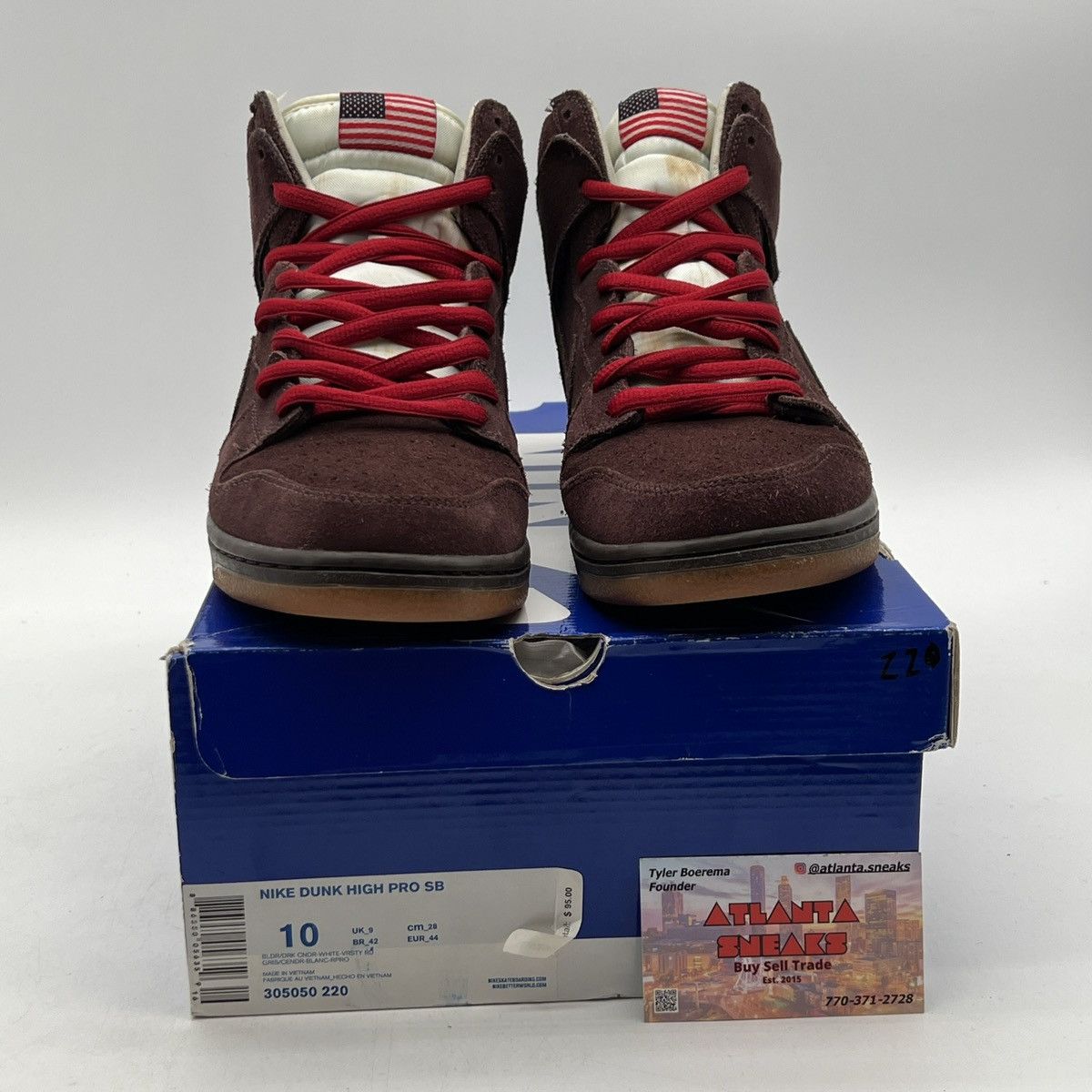 Nike Nike dunk high Budweiser Size US 10 / EU 43 - 2 Thumbnail