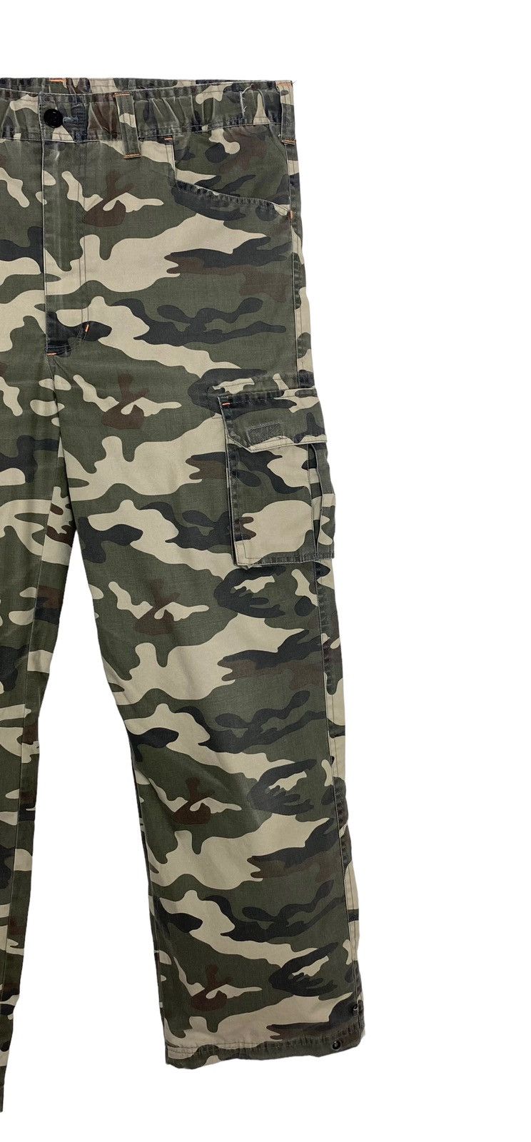 Vintage Rare‼️ Vintage Cargo Camouflage Trousers Size US 37 - 3 Thumbnail