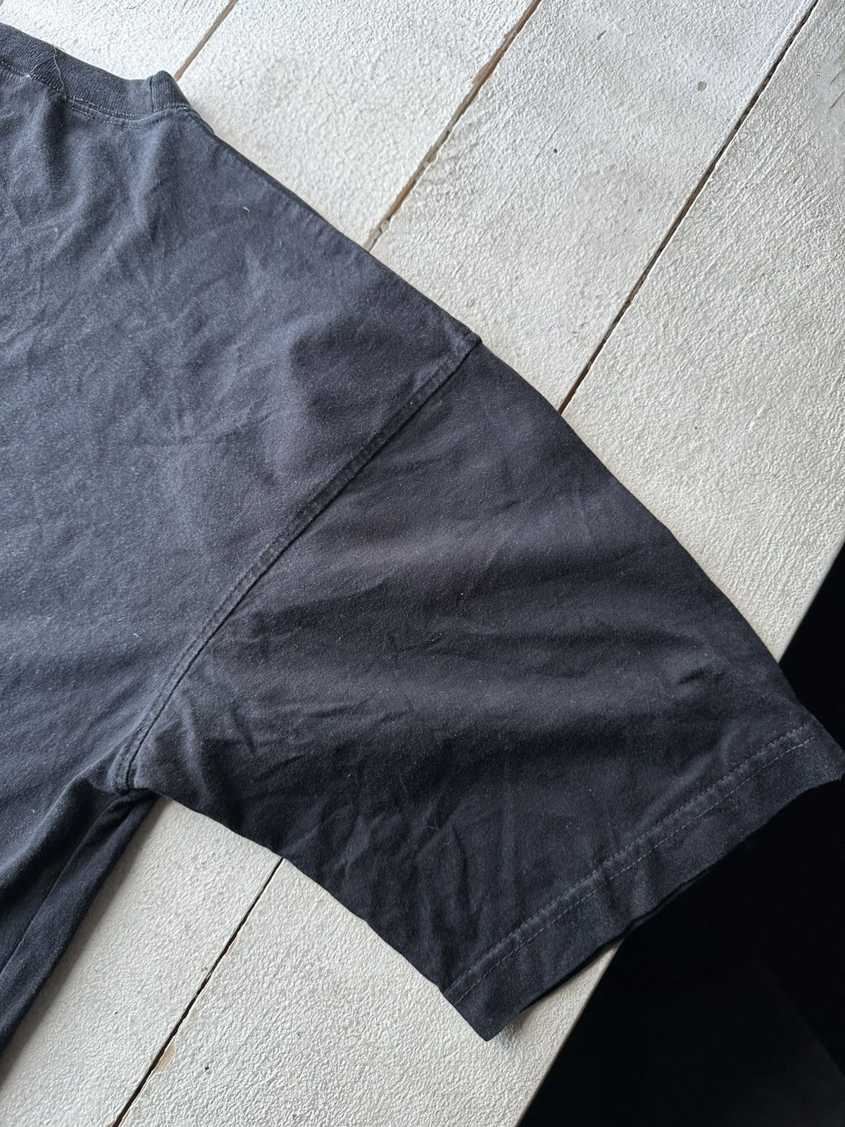 Warner Bros 1991 🚨 BUGS BUNNY LOONEY TUNES WARNER BROS. BIG LOGO BLACK Size US L / EU 52-54 / 3 - 10 Thumbnail