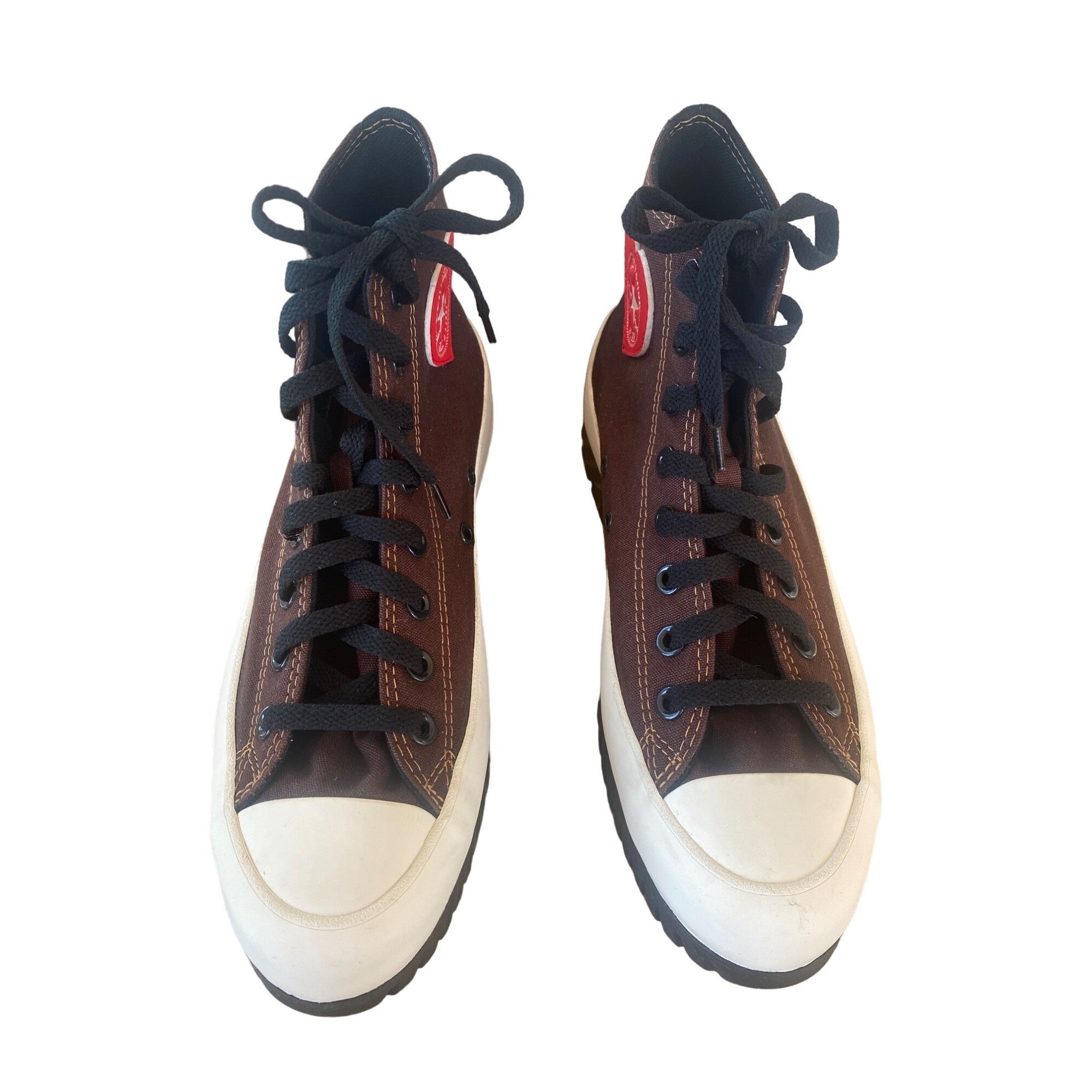 Converse Converse Chuck Taylor Lugged 2.0 Sneaker Platform Brown Canv Size US 10 / IT 40 - 8 Thumbnail