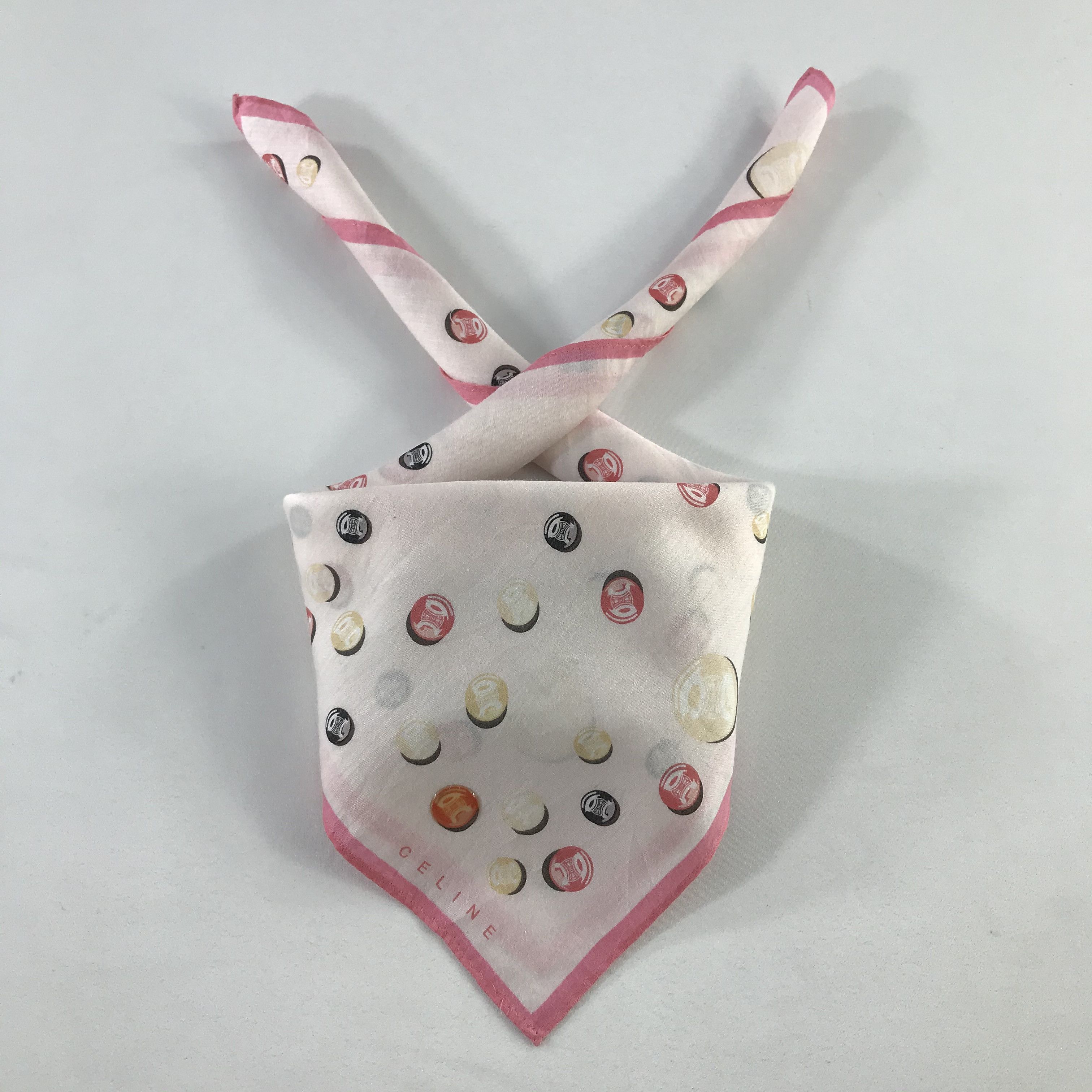 Celine × Vintage Celine Neckerchief / Bandana / Handkerchief Size ONE SIZE - 1 Thumbnail