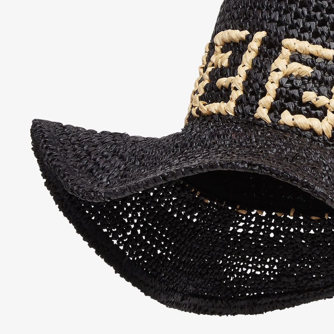 Fendi o1s1wg110425 Hats in Black Size ONE SIZE - 2 Thumbnail