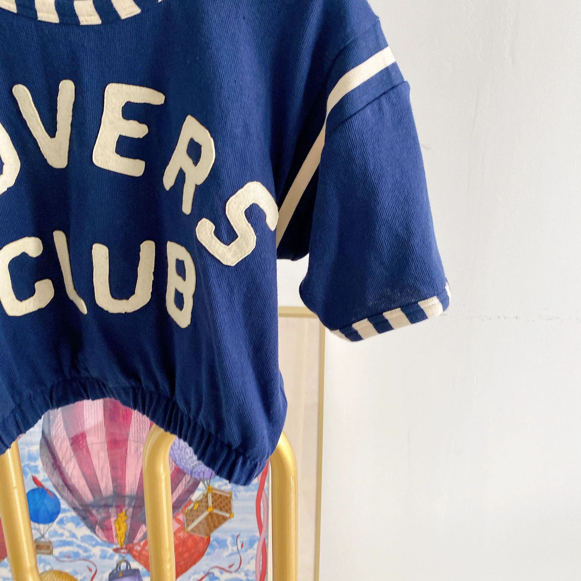 Saint Laurent Paris Saint Laurent Women's Blue T-shirt XS Size XS / US 0-2 / IT 36-38 - 4 Thumbnail