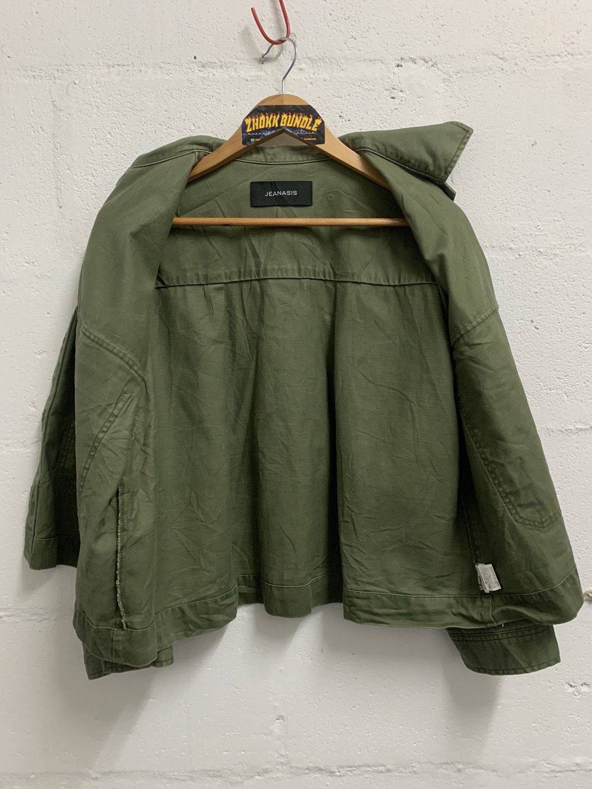 Japanese Brand Vintage Jeanasis Military Style Jacket Size M / US 6-8 / IT 42-44 - 7 Thumbnail