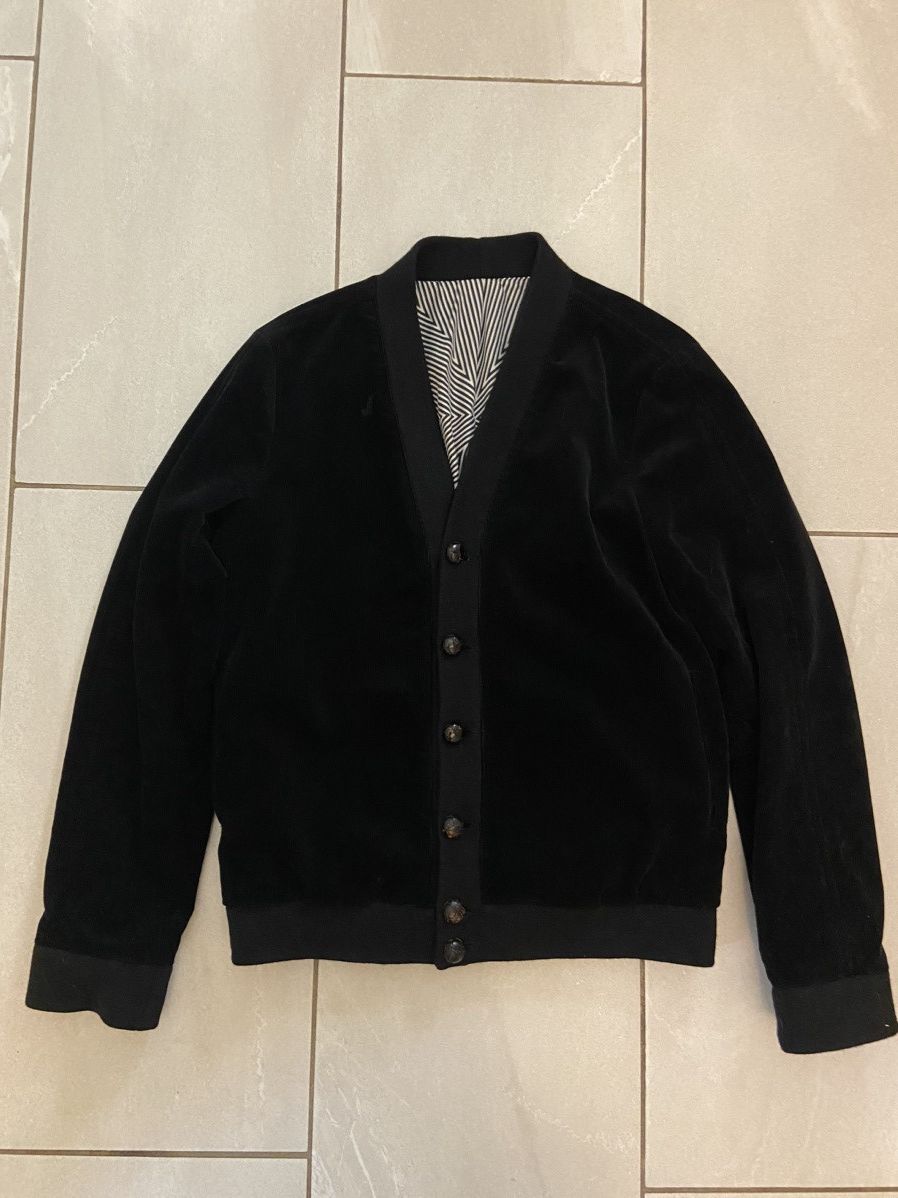 Number (n)ine 06AW NOIR期　cardigan Number (N)ine AW06 “NOIR” Wool Knitted Cardigan – DRIEW