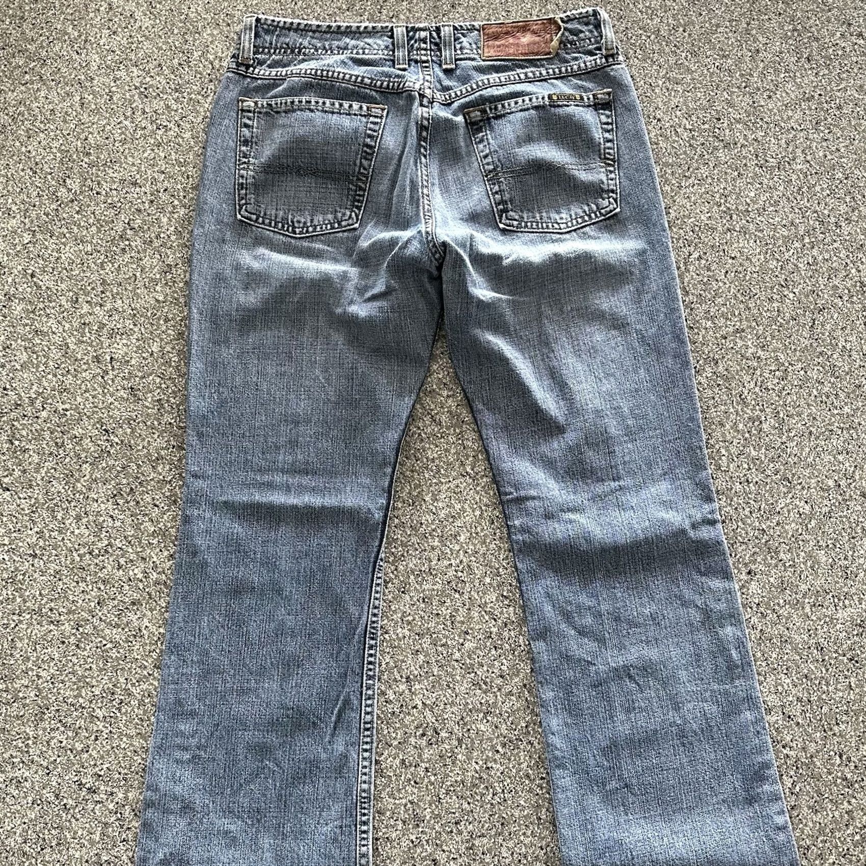 Lucky Brand Lucky Brand Jeans Women's 4 Short Low Rise Dungarees USA 31x28 Blue Denim 100% Cotton Bootcut 5-Pocket Womens XS-XL Size 30" / US 8 / IT 44 - 3 Thumbnail