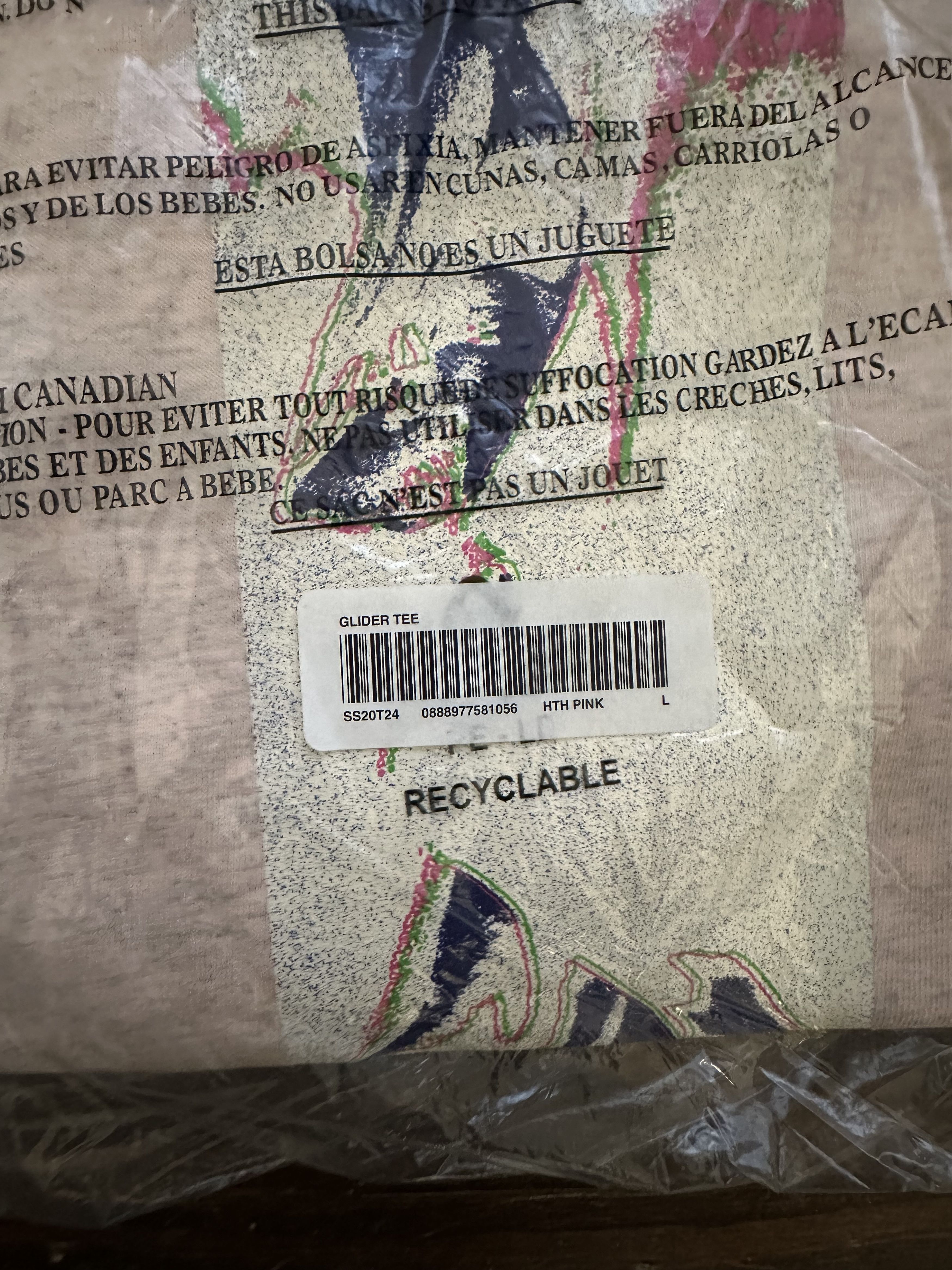 Supreme Supreme Glider Tee SS20 Size US L / EU 52-54 / 3 - 4 Thumbnail