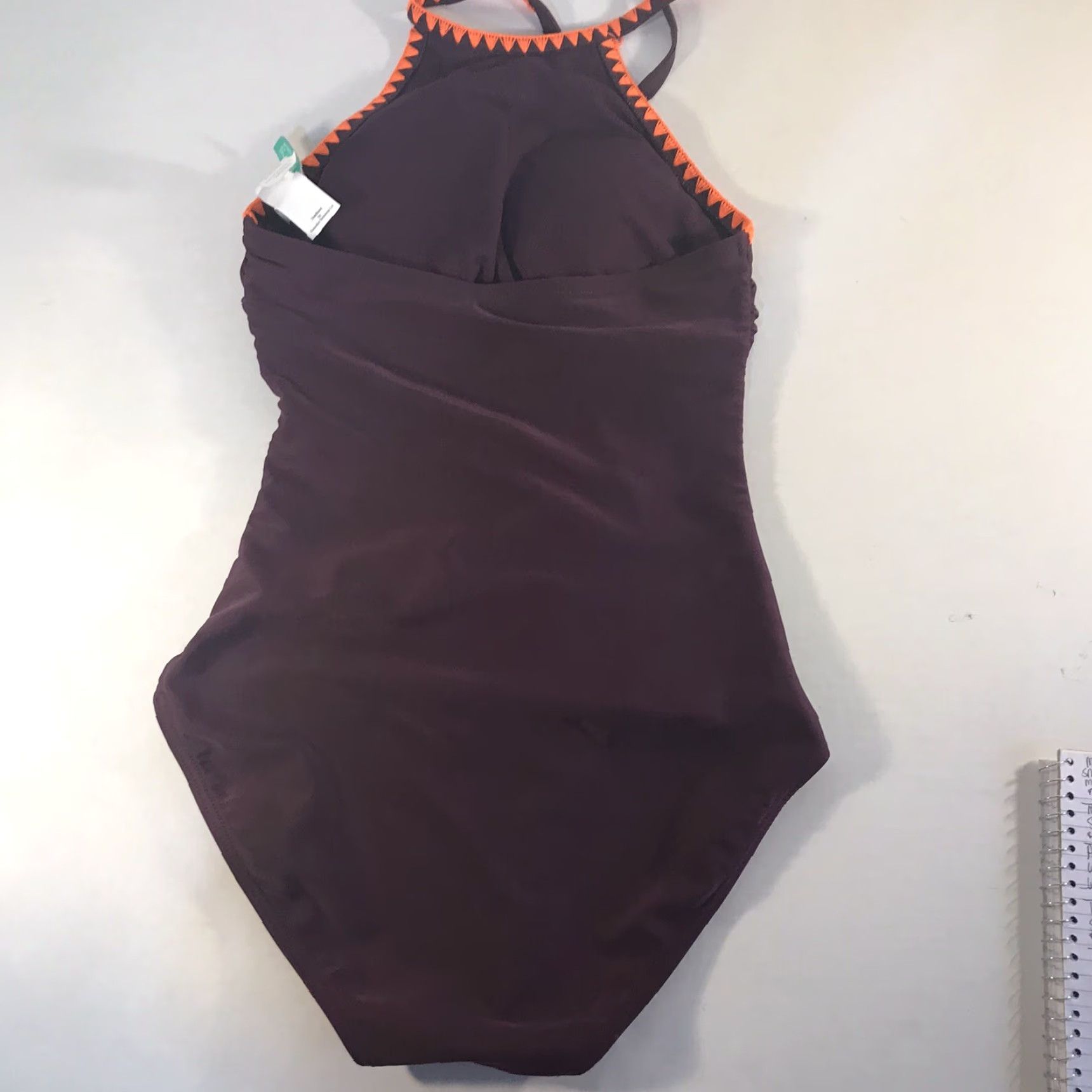 Vintage Seeker Australia One Piece Swimsuit Women's Size 4 Purple Crochet Halter Beach Size ONE SIZE - 7 Thumbnail