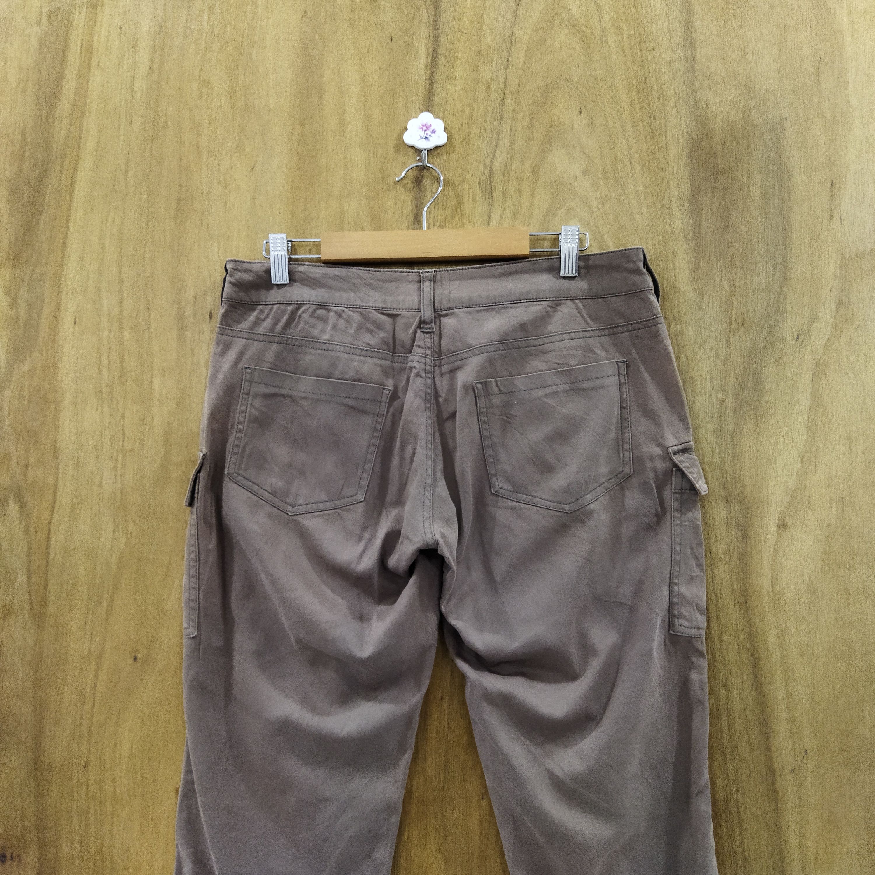 Japanese Brand NATURAL BEAUTY BROWN CARGO PANTS Size US 32 / EU 48 - 8 Thumbnail
