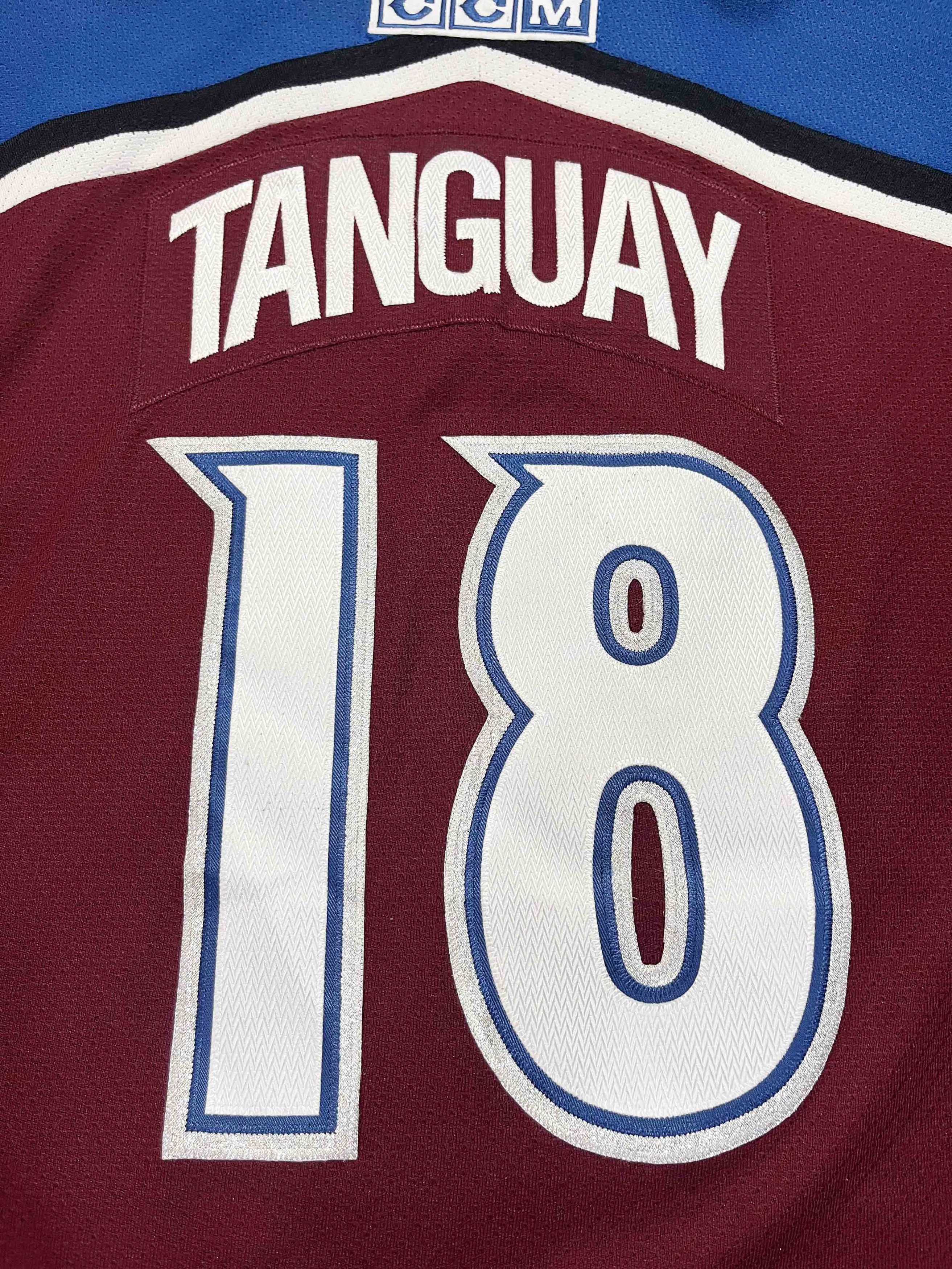 Ccm CCM Colorado Avalanche TANGUAY #18 NHL Hockey Jersey Size US XL / EU 56 / 4 - 5 Thumbnail