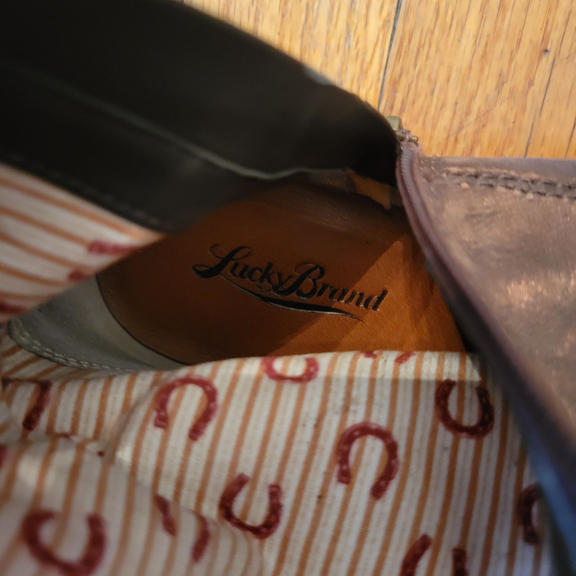 Lucky Brand Lucky Brand RIA Tall Brown Leather Field Riding Boots Lace U Size US 7 / IT 37 - 7 Thumbnail