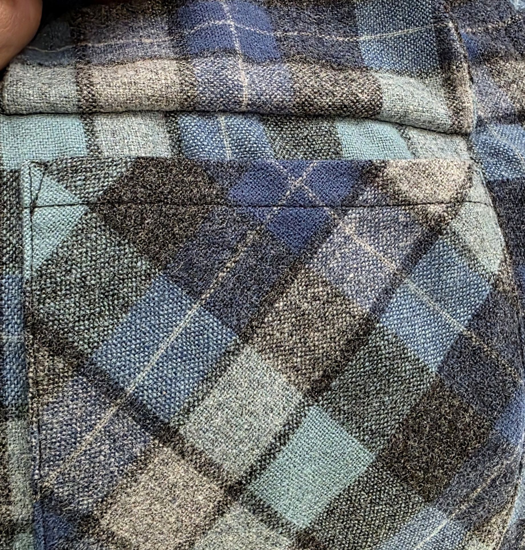 Pendleton Pendleton Board Shirt Wool Flannel Blue Plaid Button-Up XXL Size US XXL / EU 58 / 5 - 12 Thumbnail