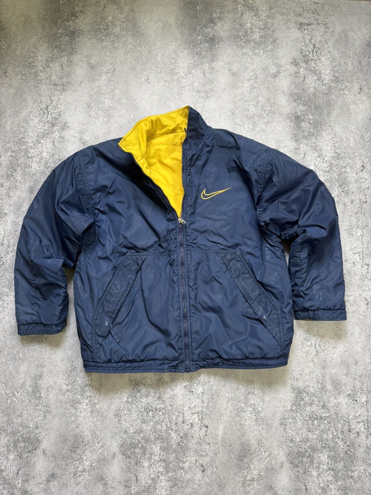 Nike × Vintage Nike 2 Side Jacket Vintage Size US M / EU 48-50 / 2 - 2 Thumbnail