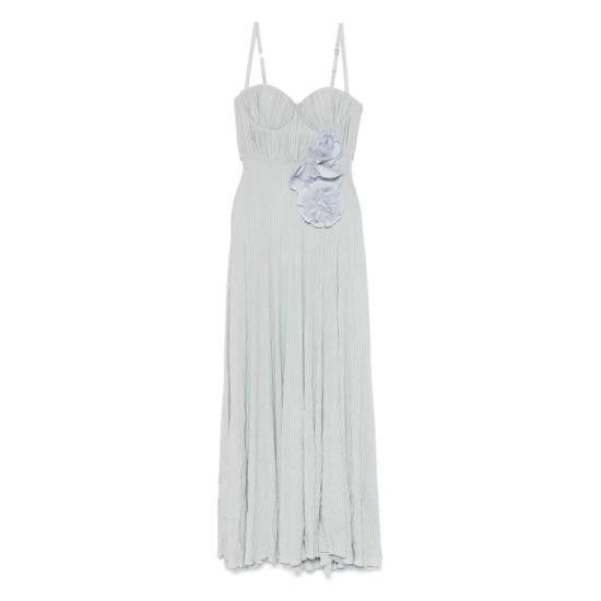 Elisabetta Franchi ELISABETTA FRANCHI Women Dresses ABR2252E2 A28 BLUE Size L / US 10 / IT 46 - 1 Thumbnail