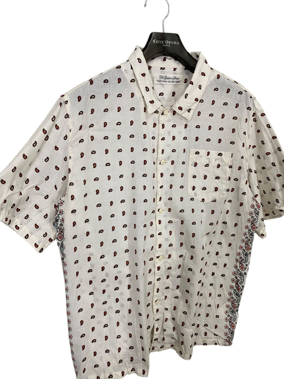Remi Relief Vintage remi relief mesh button shirt bandana pattern L Size US L / EU 52-54 / 3 - 5 Thumbnail
