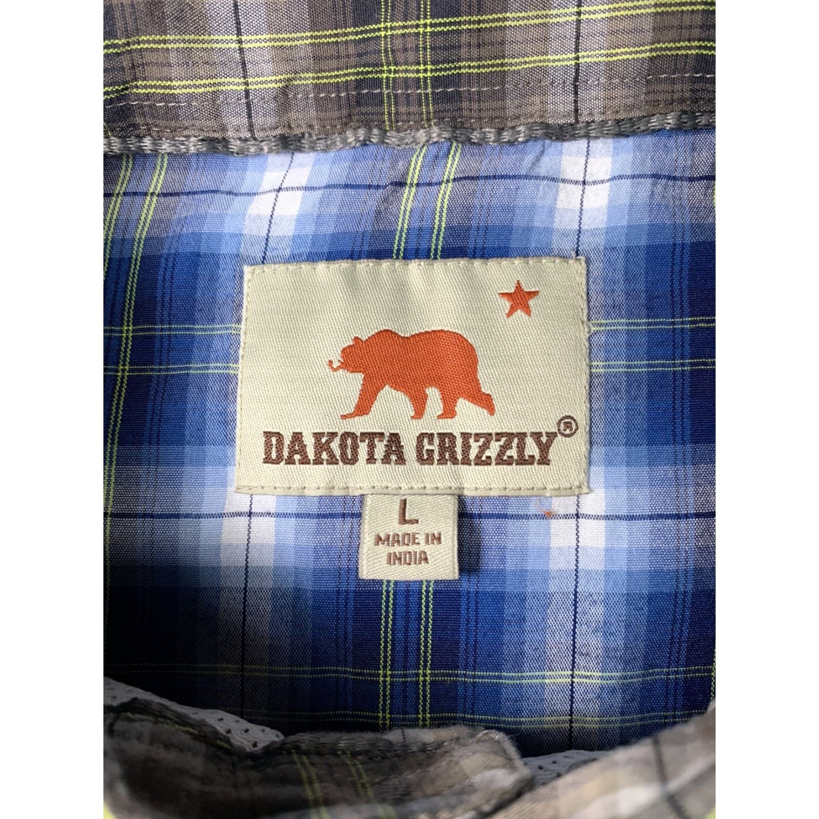 Vintage Dakota Grizzly Shirt Large Brown Plaid Button Down Long Sleeve Mens Size US L / EU 52-54 / 3 - 5 Thumbnail