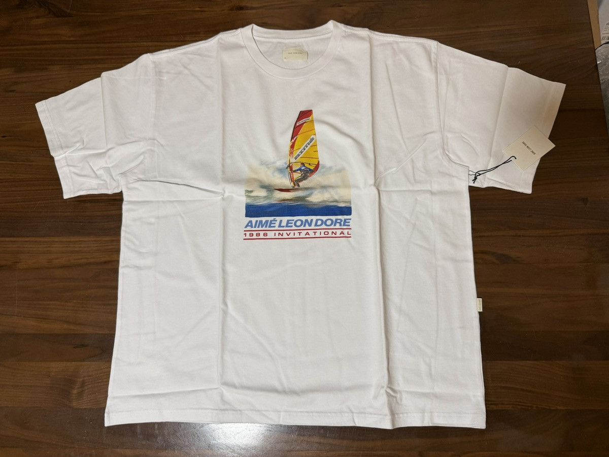 Aime Leon Dore Aime Leon Dore ALD Aquasport Tee SS25 Wind Surfer Graphic XL Size US XL / EU 56 / 4 - 1 Thumbnail