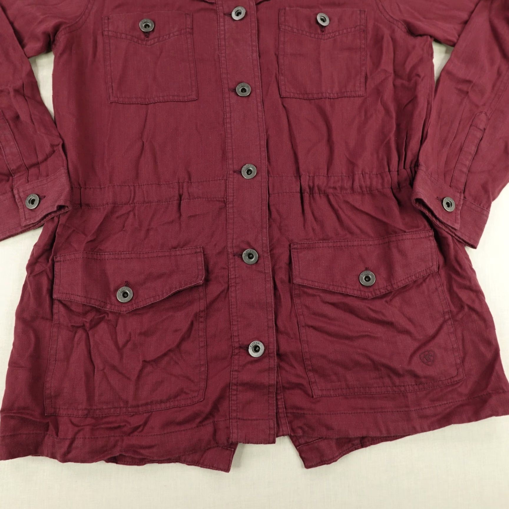 Ariat VINTAGE Ariat Women's Jacket Medium Red Casual Western Western Cowboy Outdoor Workwear Pockets Size M / US 6-8 / IT 42-44 - 3 Thumbnail
