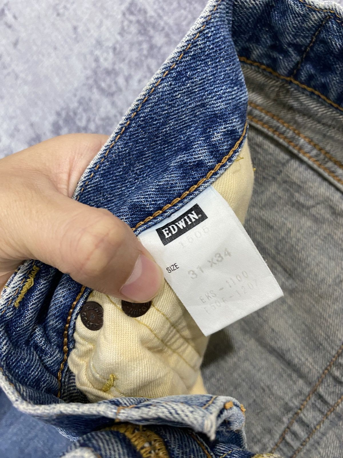 Edwin vintage edwin 505 selvedge japan denim Size US 30 / EU 46 - 10 Thumbnail