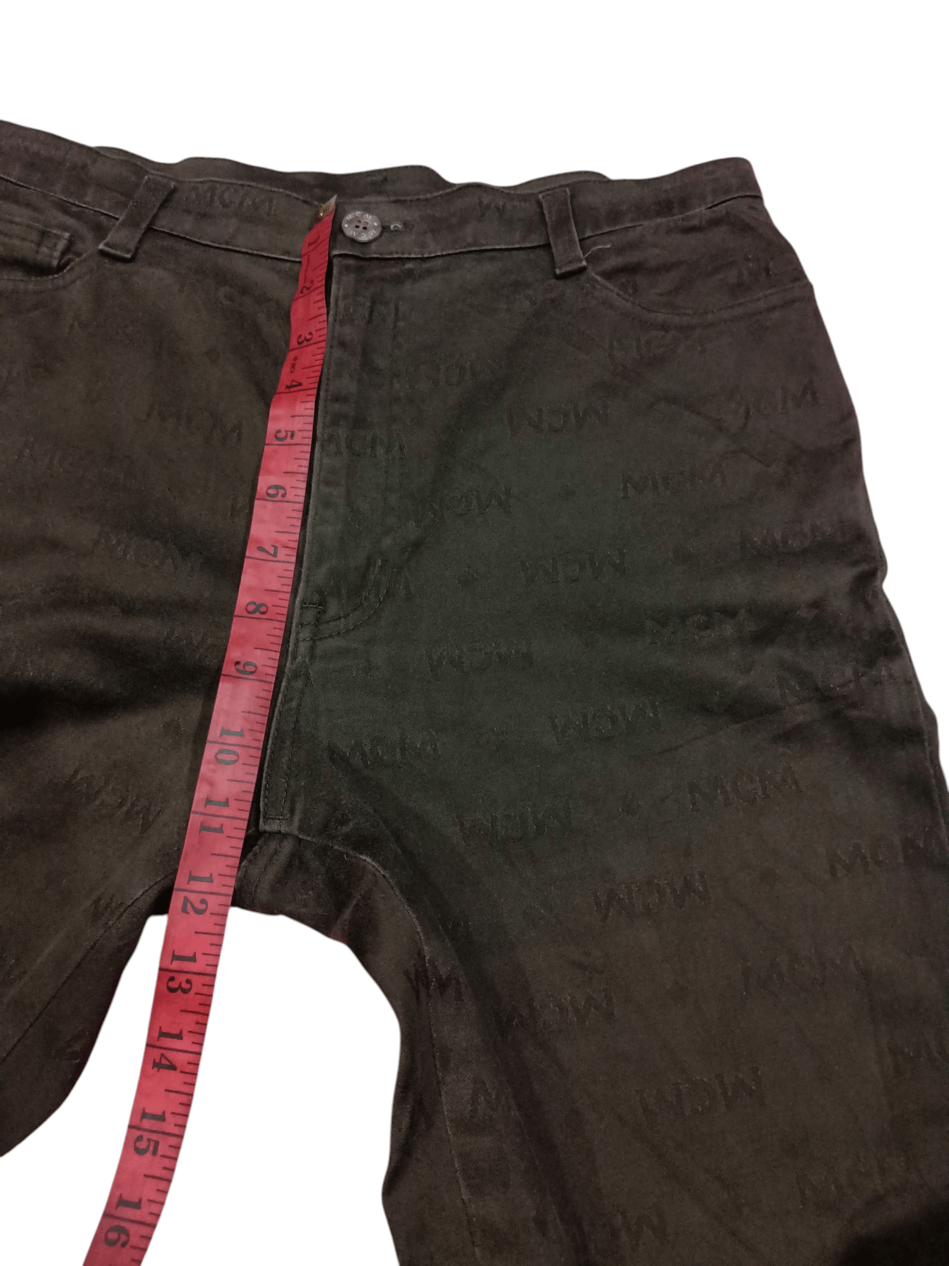 MCM MCM LEGERE MONOGRAM CASUAL PANTS x VINTAGE Size US 30 / EU 46 - 10 Thumbnail