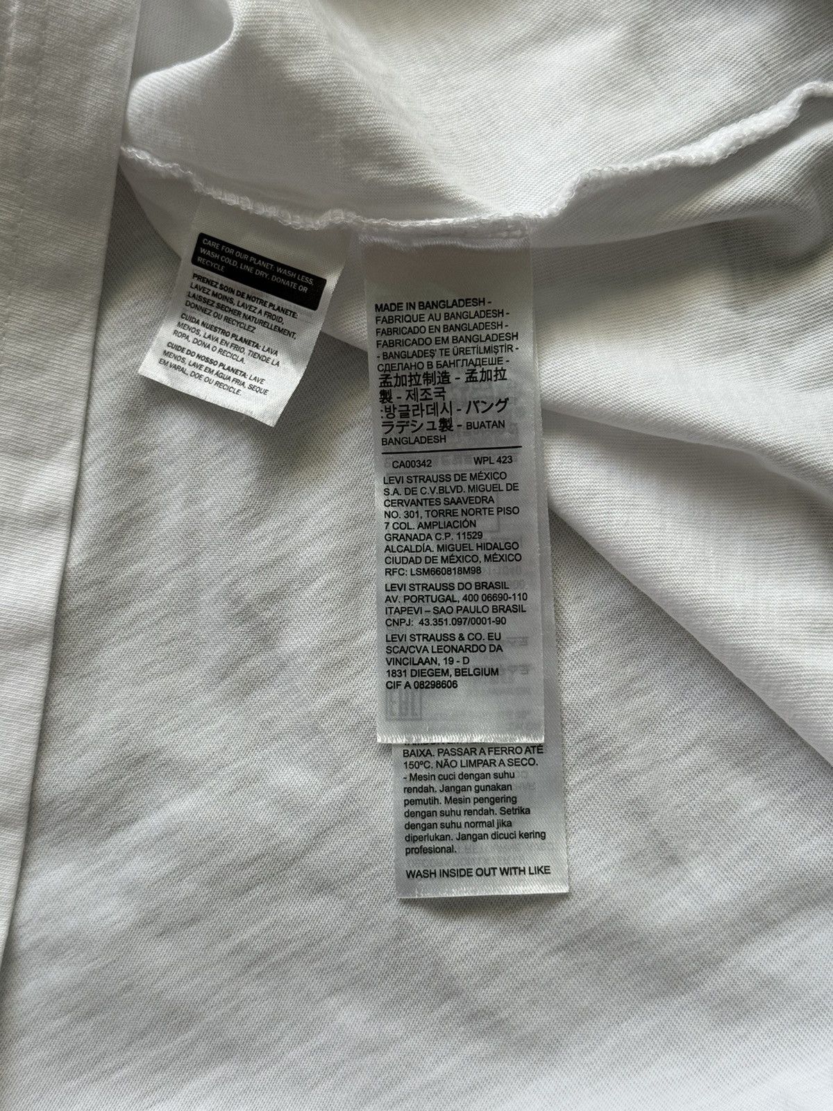 Designer × Levi's Levi’s NWT big logo t-shirt Size XS / US 0-2 / IT 36-38 - 5 Thumbnail