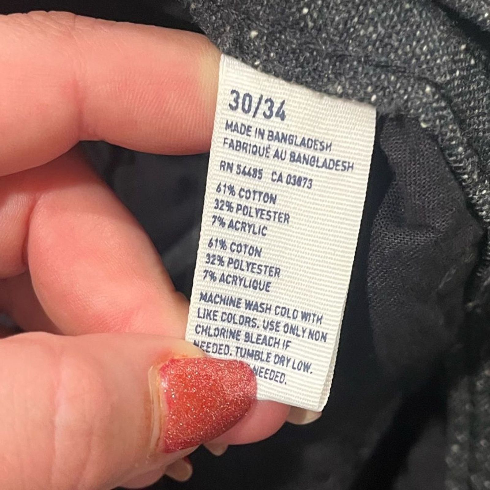 American Eagle Outfitters American Eagle Gray Tweed Cotton Trouser Pants Size 30/34 Size US 30 / EU 46 - 12 Thumbnail