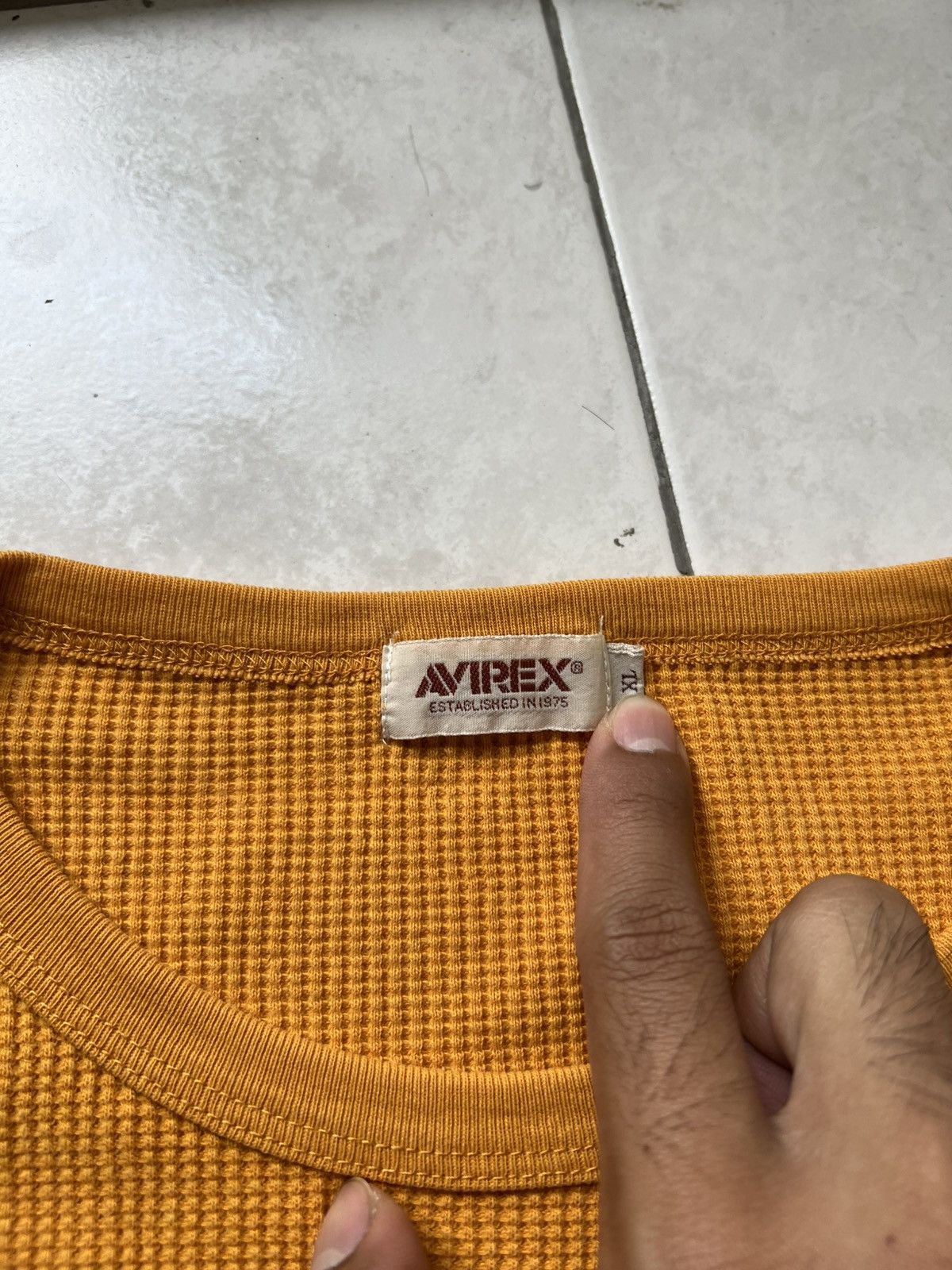 Avirex Avirex U.S.A.A.F Waffle T-Shirts Size US L / EU 52-54 / 3 - 2 Thumbnail