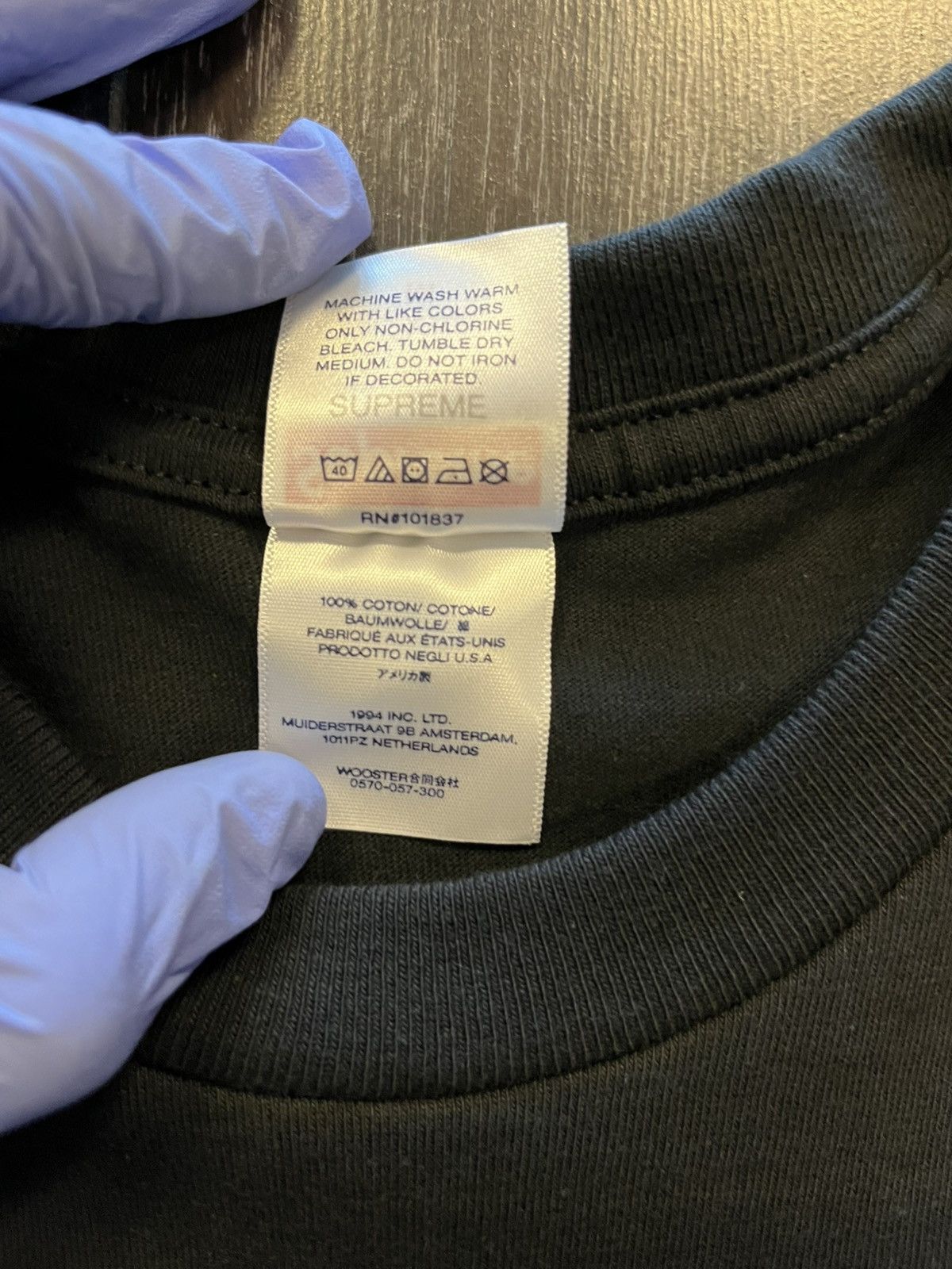 Supreme Supreme Electromagnetic Tee Size US M / EU 48-50 / 2 - 4 Thumbnail