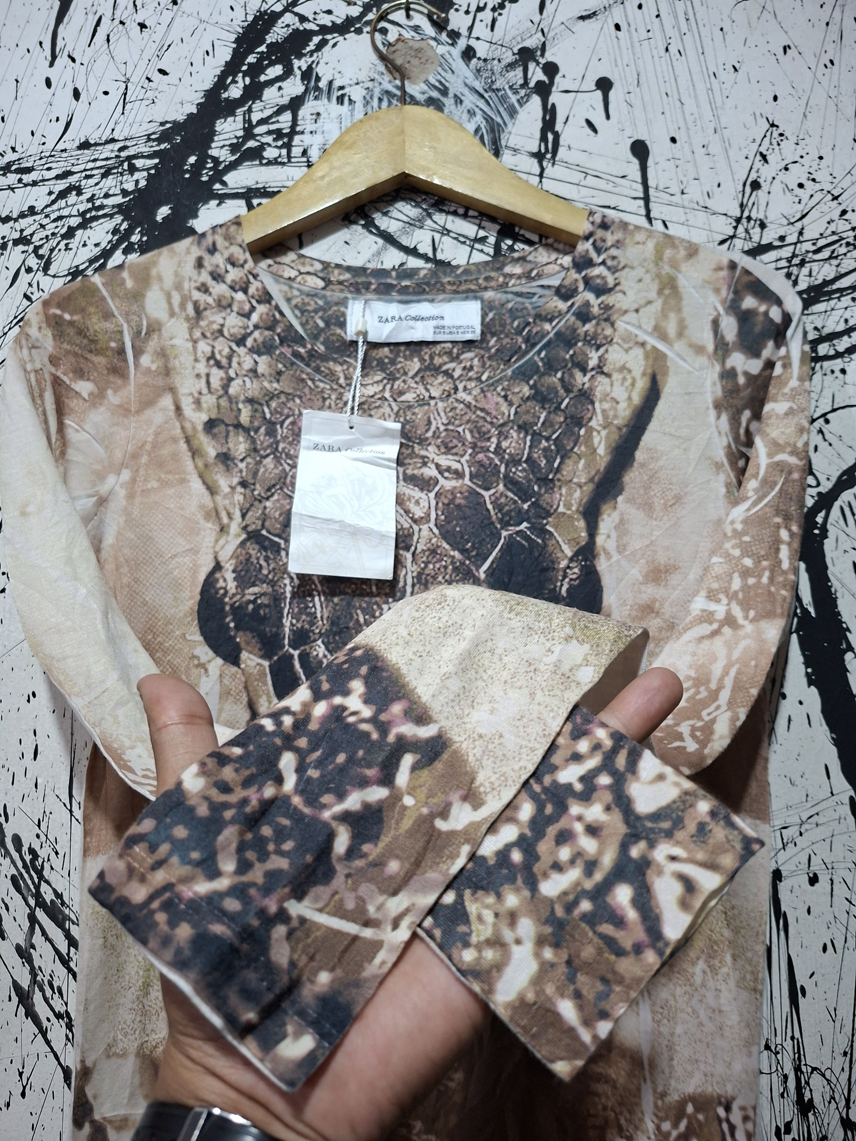 Japanese Brand INSPIRED JPG STYLE BY ZARA COLLECTION LONGSLEEVE Size US M / EU 48-50 / 2 - 6 Thumbnail