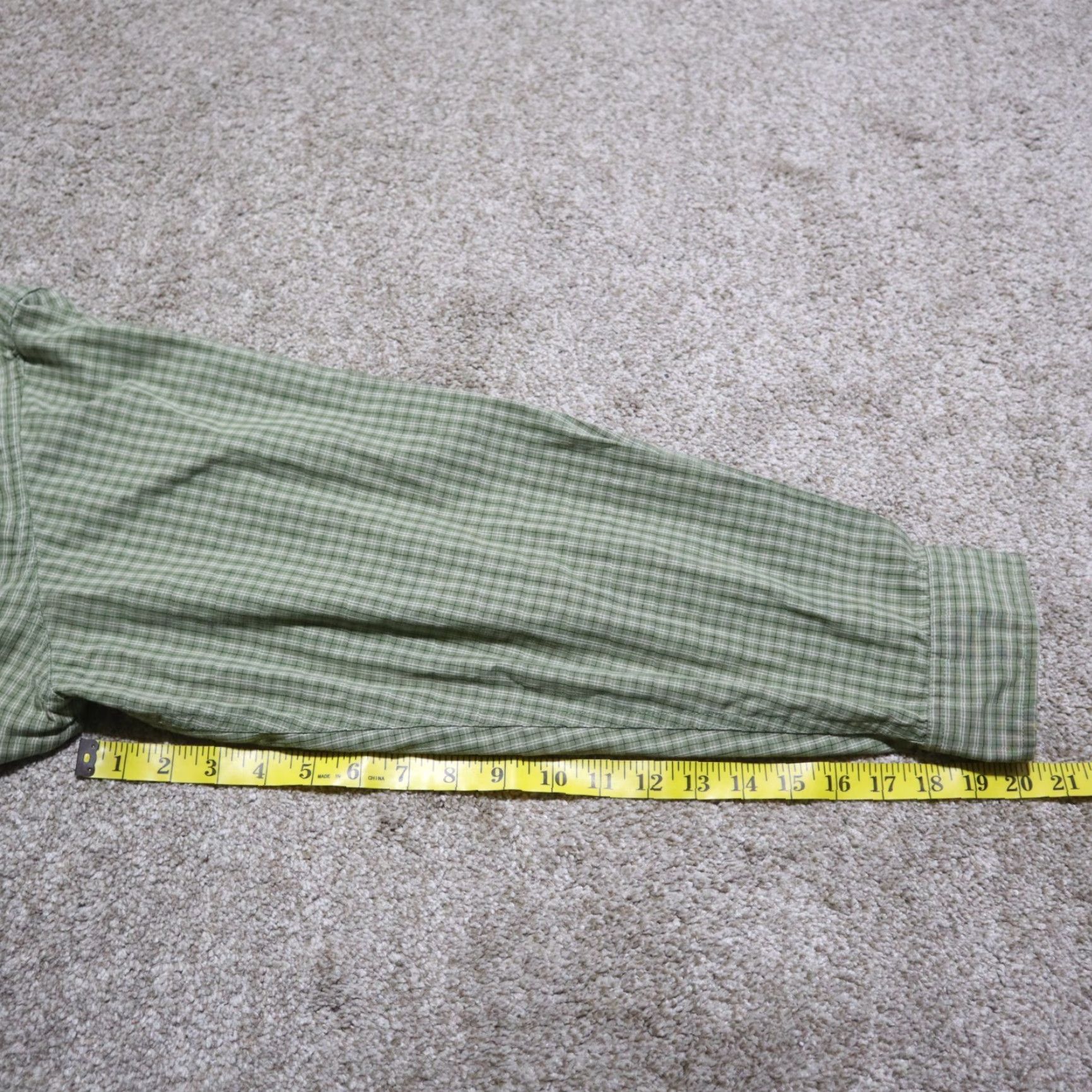 Dockers VINTAGE Dockers Men's Long Sleeve Plaid Cotton Shirt Size 2XL Green Classic Size US XXL / EU 58 / 5 - 7 Thumbnail