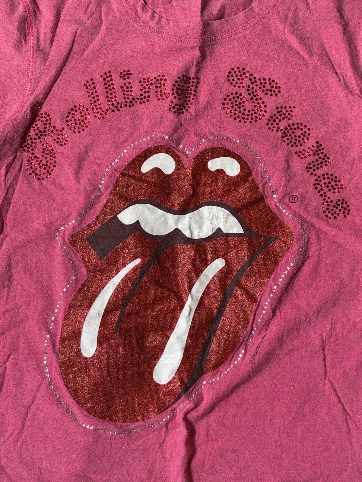 Other VINTAGE ROLLING STONES 2008 GLAM TEE SHIRT Size S / US 4 / IT 40 - 3 Thumbnail
