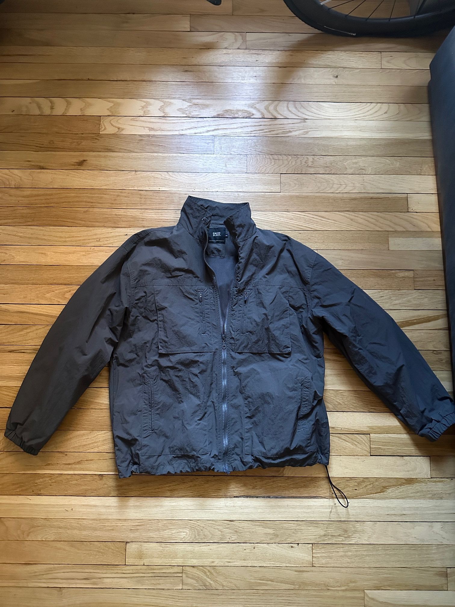 Other Men's Dimitri Black Jacket Gray Lightweight Large Size US L / EU 52-54 / 3 - 1 Thumbnail