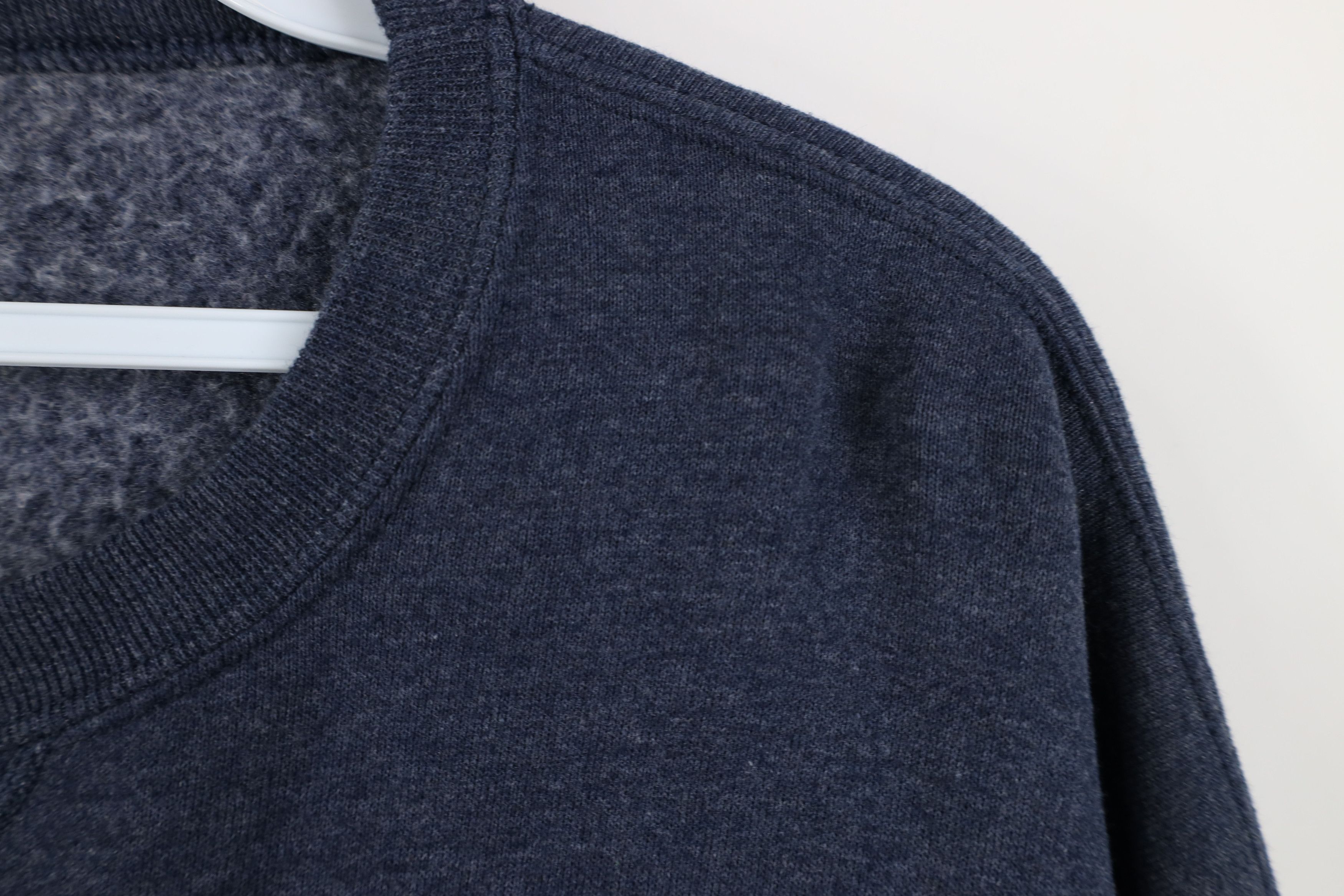 Russell Athletic Vintage 90s Russell Athletic Blank Crewneck Sweatshirt Blue Size US XL / EU 56 / 4 - 4 Thumbnail
