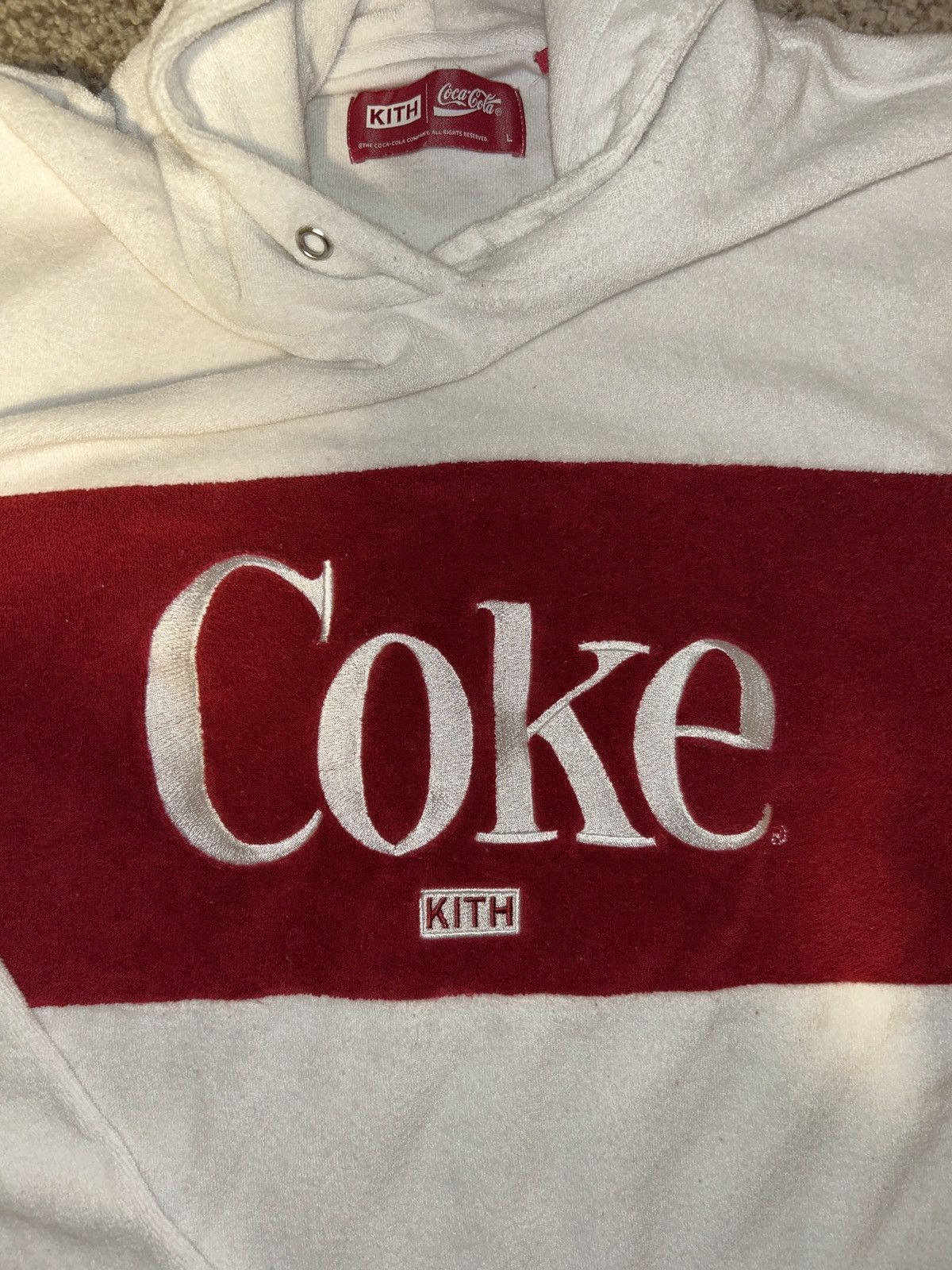 Coca Cola × Kith Kith X Coke ‘Towel’ Hoodie Size US L / EU 52-54 / 3 - 2 Thumbnail