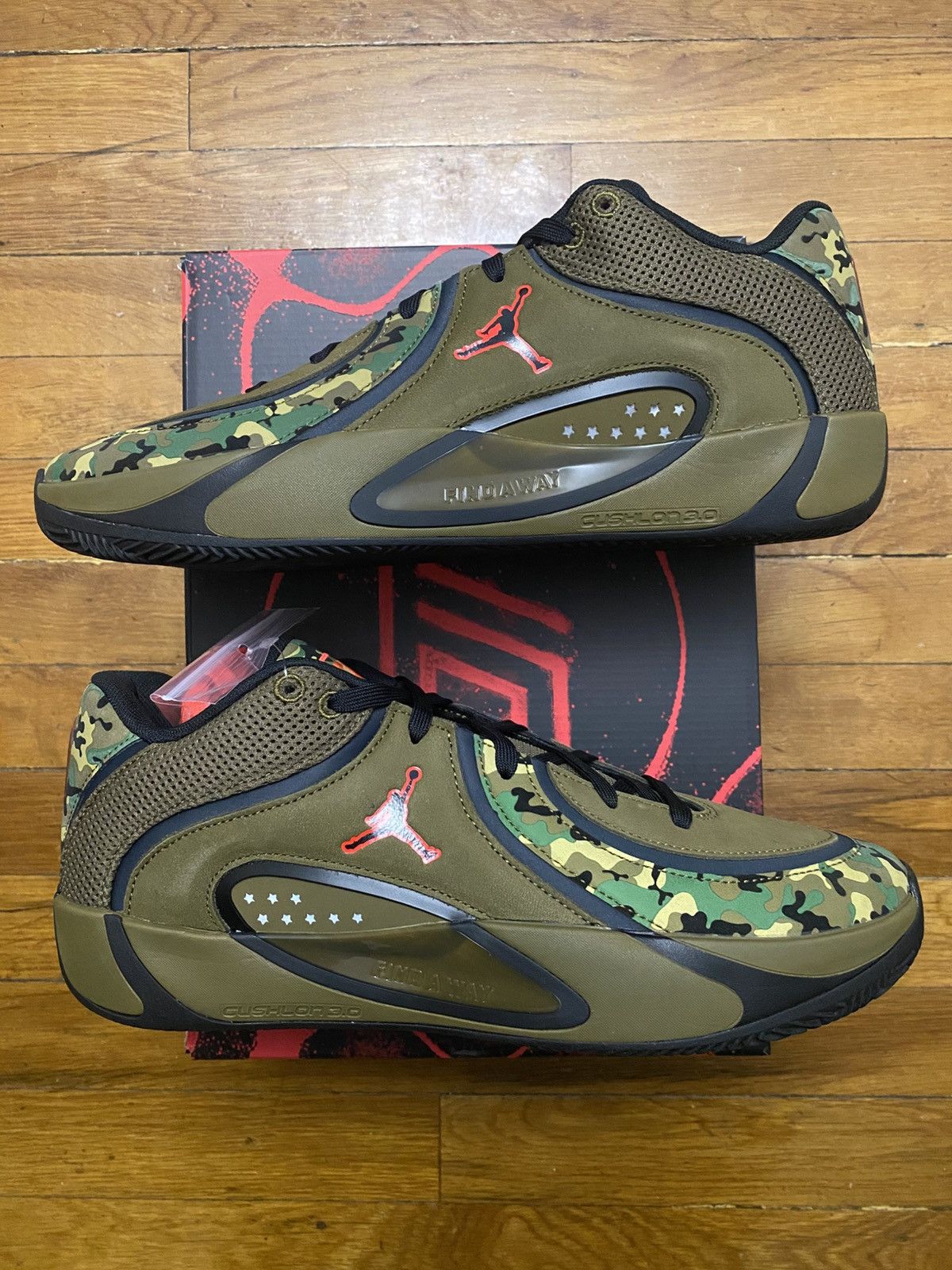 Jordan Brand Size 11 - Jordan Tatum 4 ASW First Ring Camo Green Men’s Size US 11 / EU 44 - 2 Thumbnail