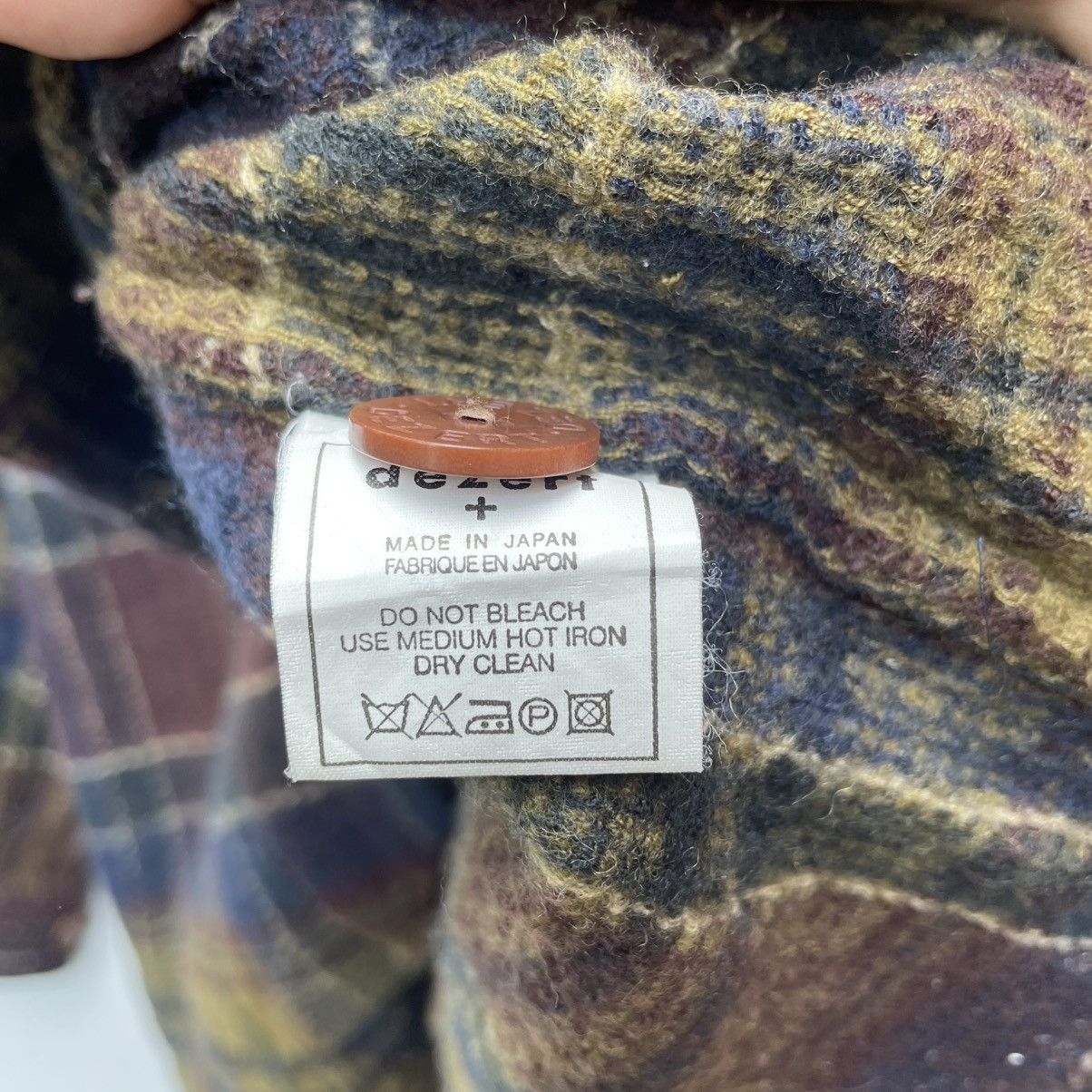 A.D.Deertz × Dezert × Japanese Brand Japanese Brand Vintage Dezert Checkered Flanel Size US M / EU 48-50 / 2 - 7 Thumbnail
