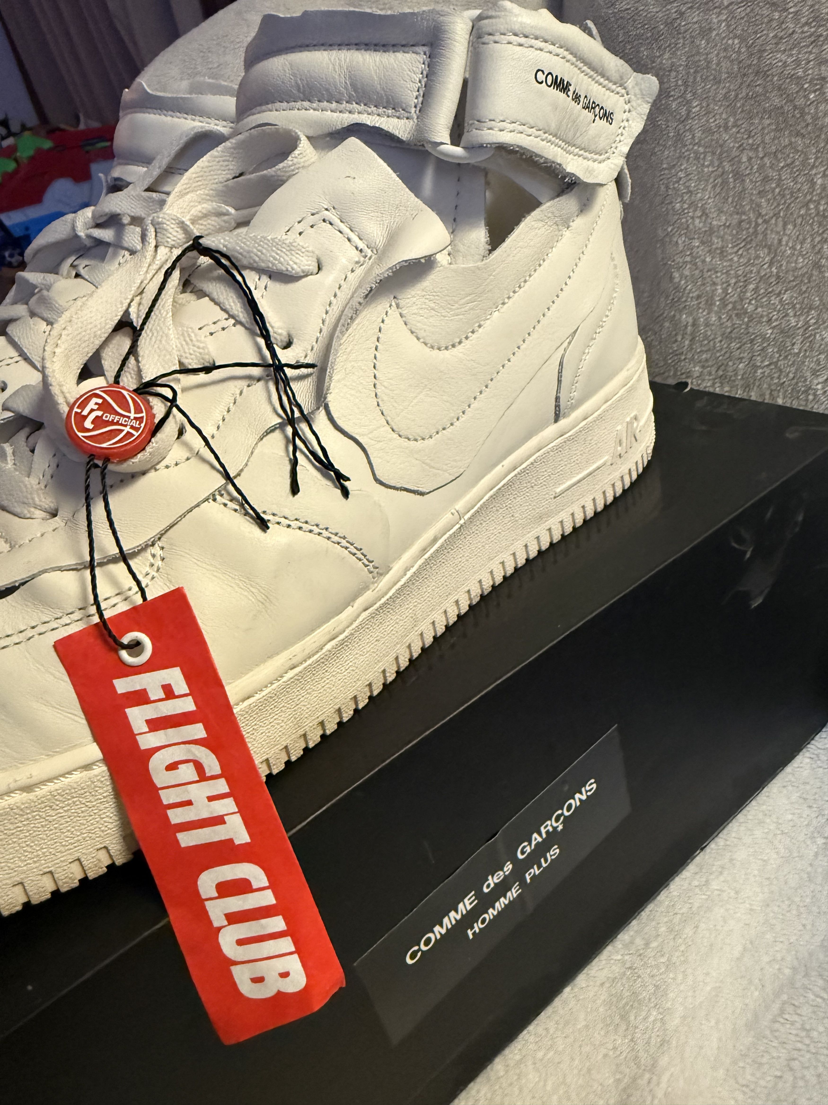 Comme des Garcons Homme Plus × Nike Nike Air Force 1 Mid x Comme des ...