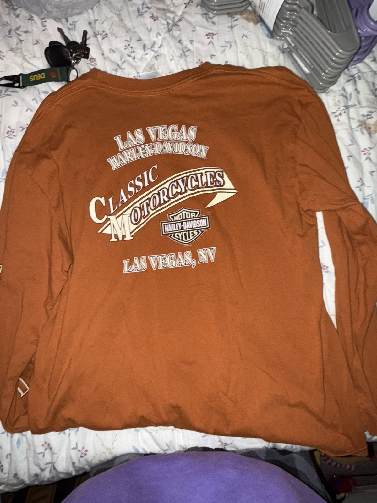 Harley Davidson × Vintage Harley Davison vintage long sleeve Size US XL / EU 56 / 4 - 3 Thumbnail