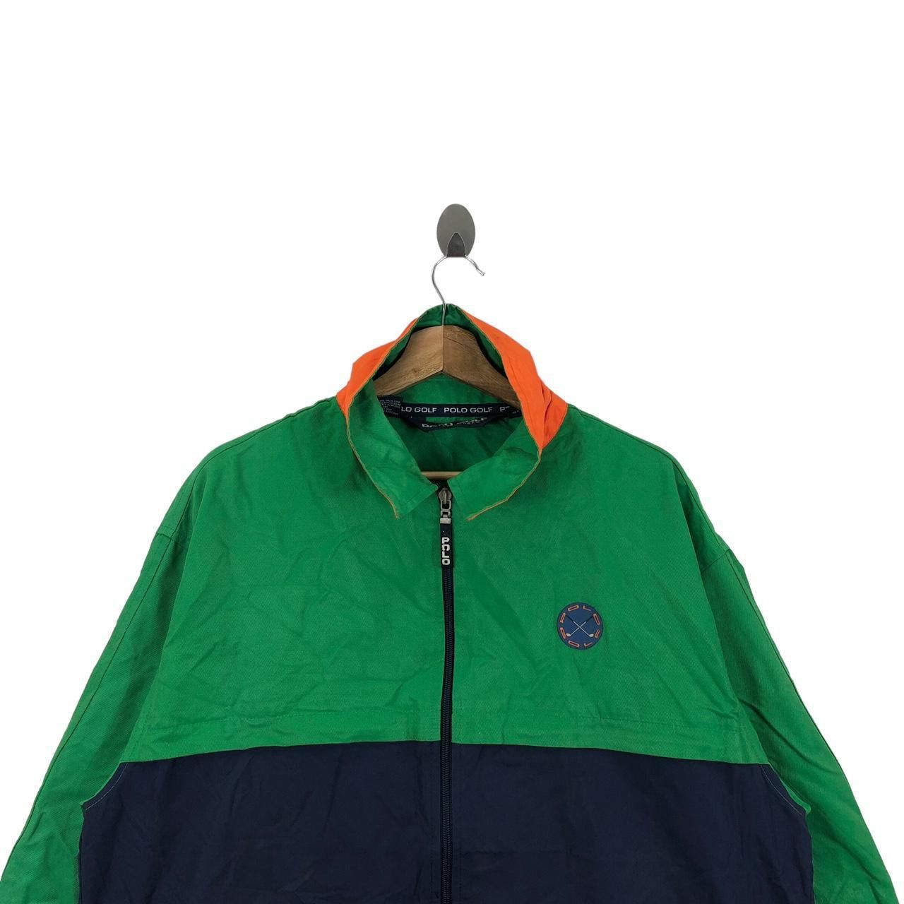 Polo Ralph Lauren Vintage 90’ POLO GOLF RALPH LAUREN Crest Jacket Windbreaker Size US M / EU 48-50 / 2 - 3 Thumbnail