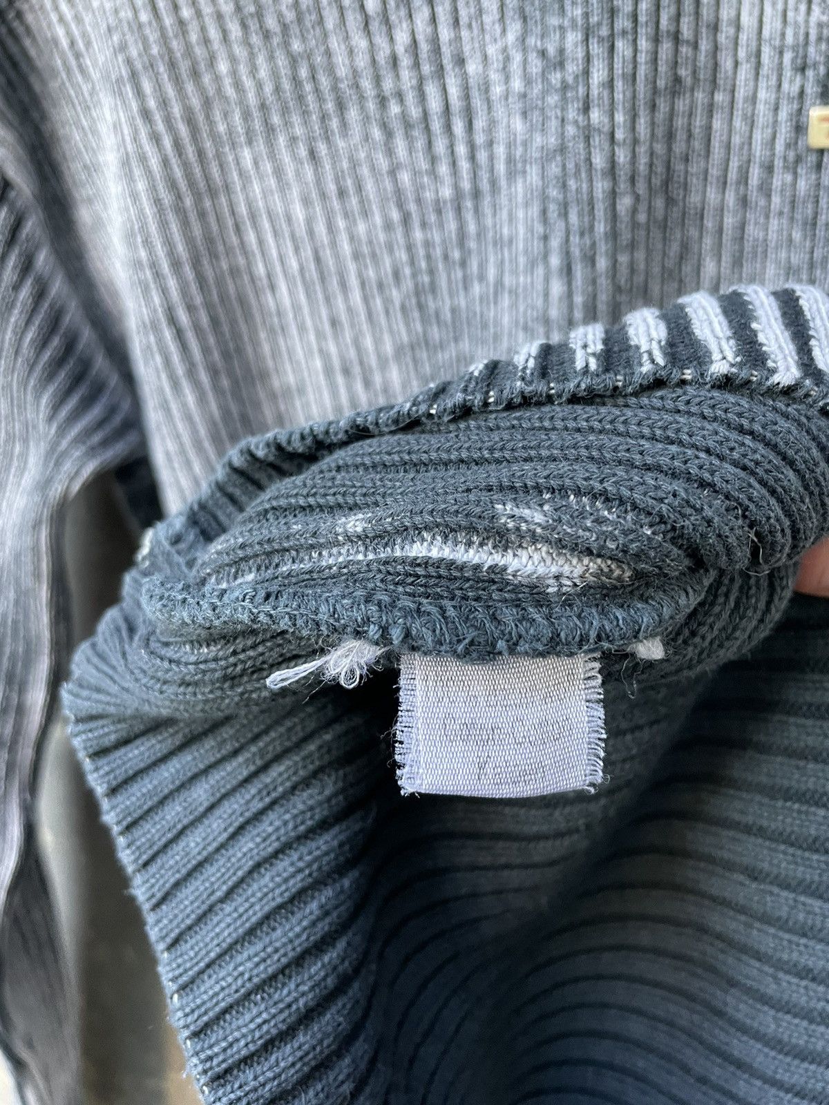 Diesel Diesel Ribbed Knit Sweater Vintage Size US XL / EU 56 / 4 - 12 Thumbnail